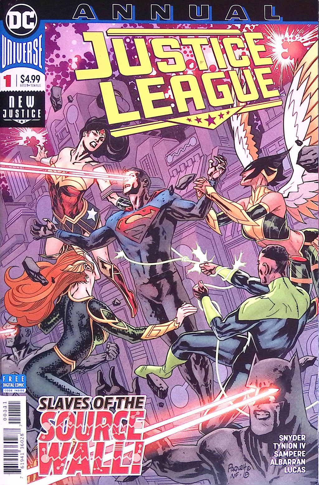 Justice League Annual # 1 2019 VF/NM