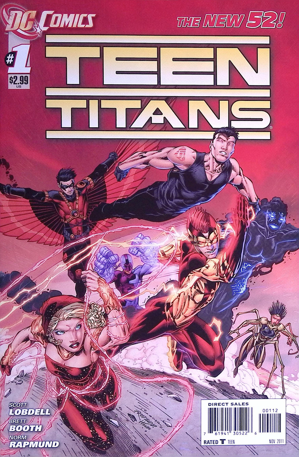 Teen Titans # 1 Second Printing 2011 NM
