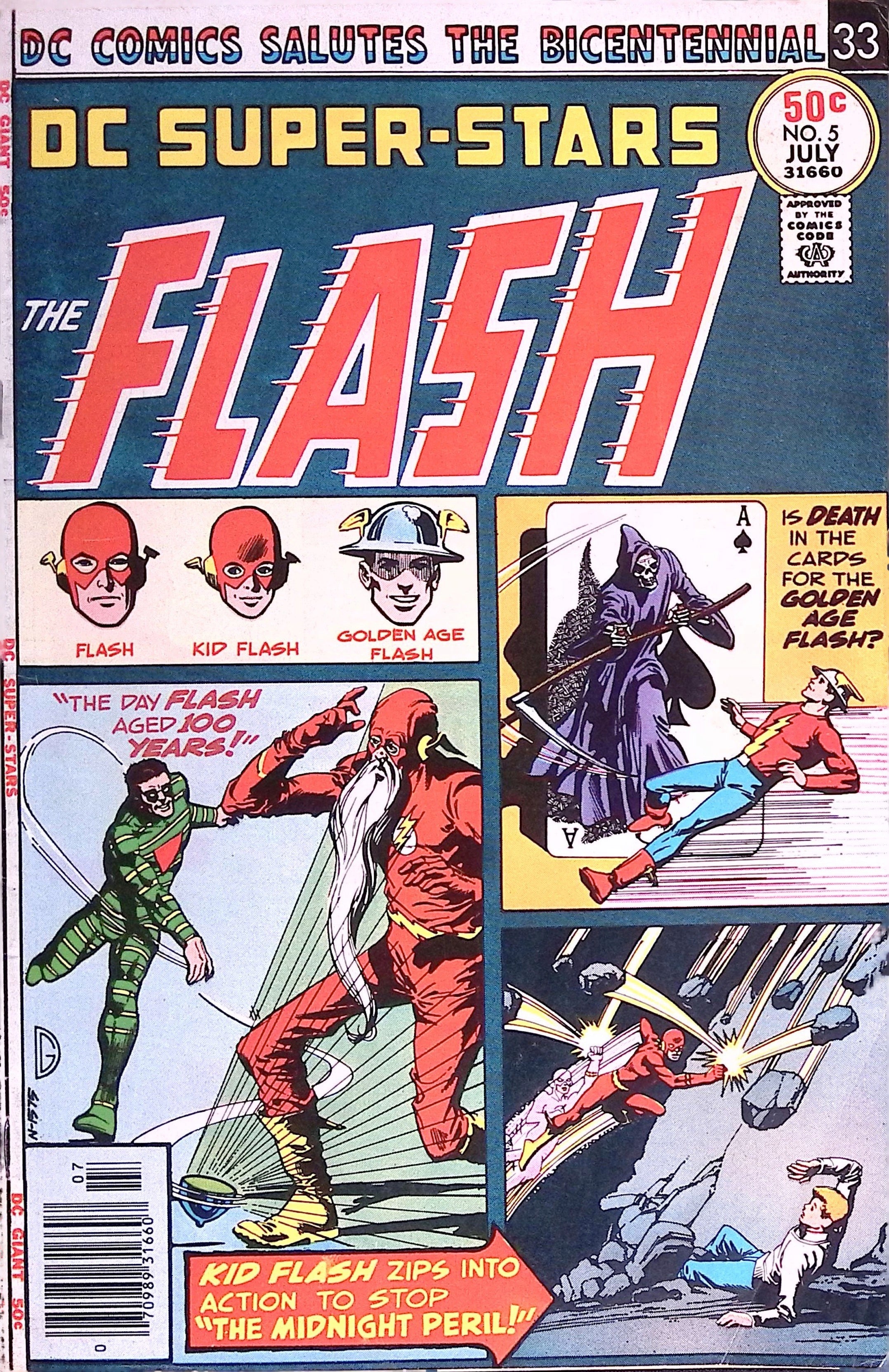 DC Super Stars # 5 The Flash 1976 VF-
