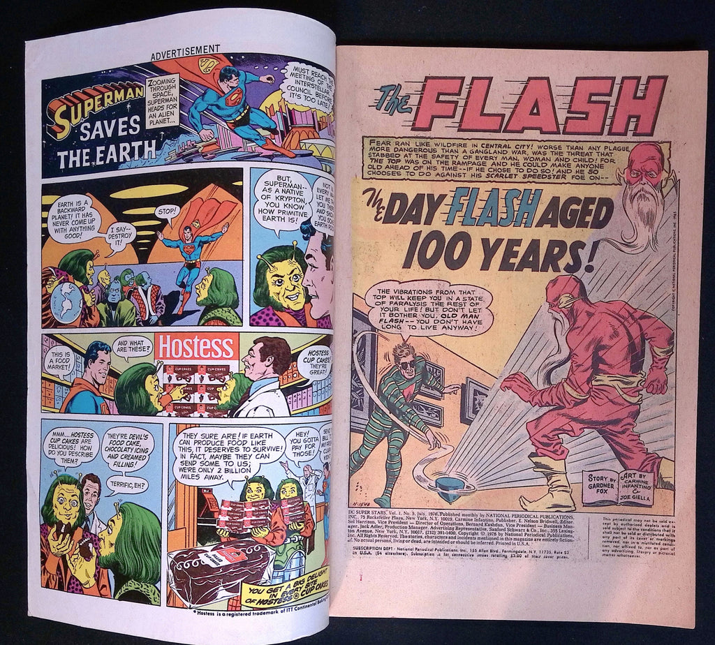 DC Super Stars # 5 The Flash 1976 VF-