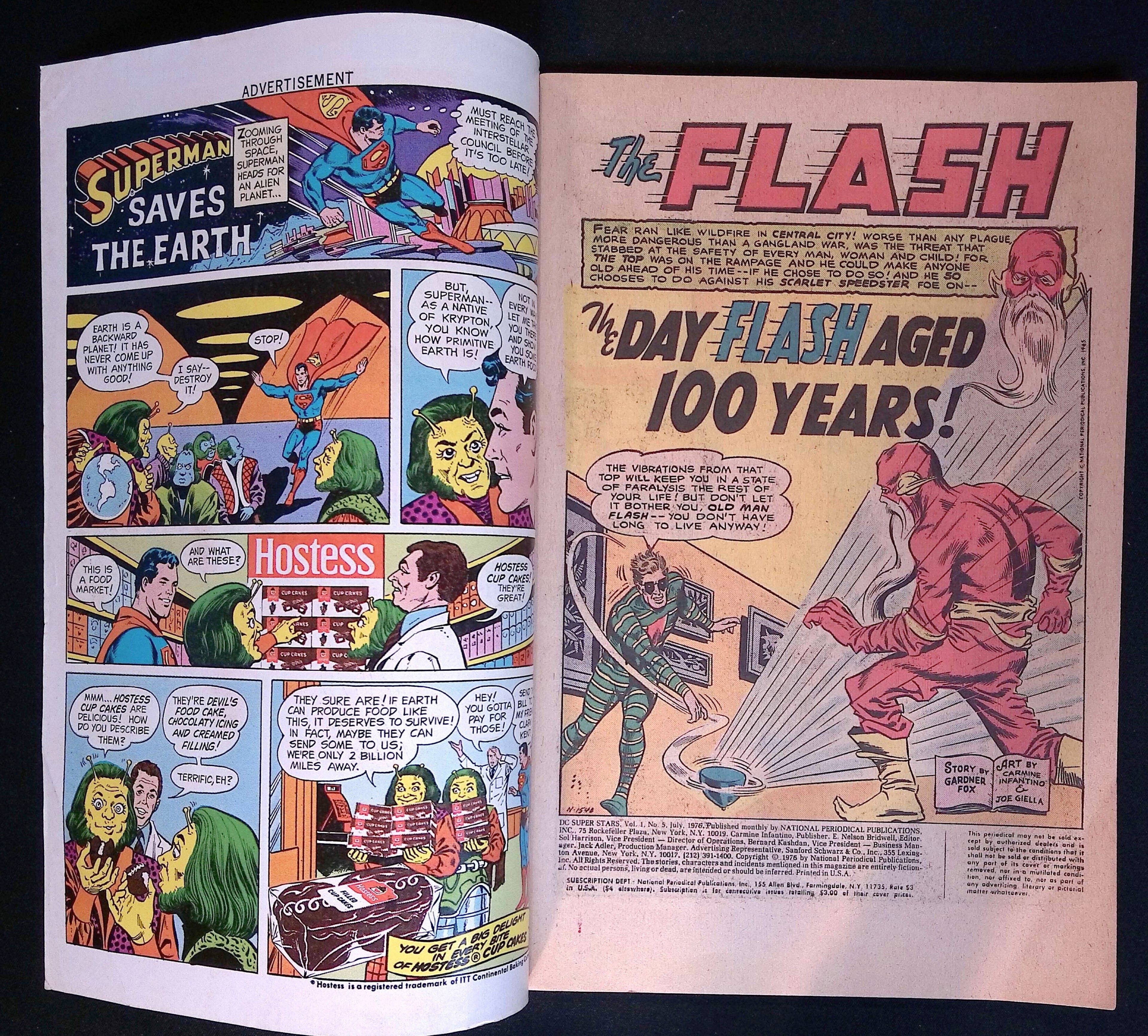 DC Super Stars # 5 The Flash 1976 VF-