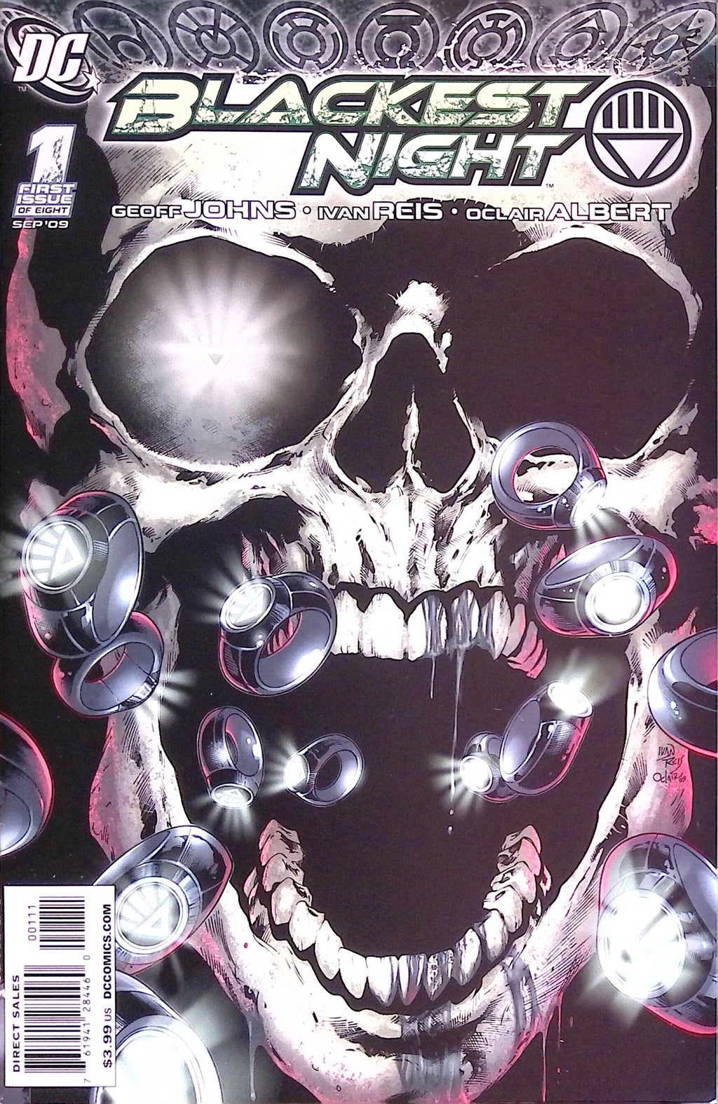 Blackest Night # 1 2009 NM-