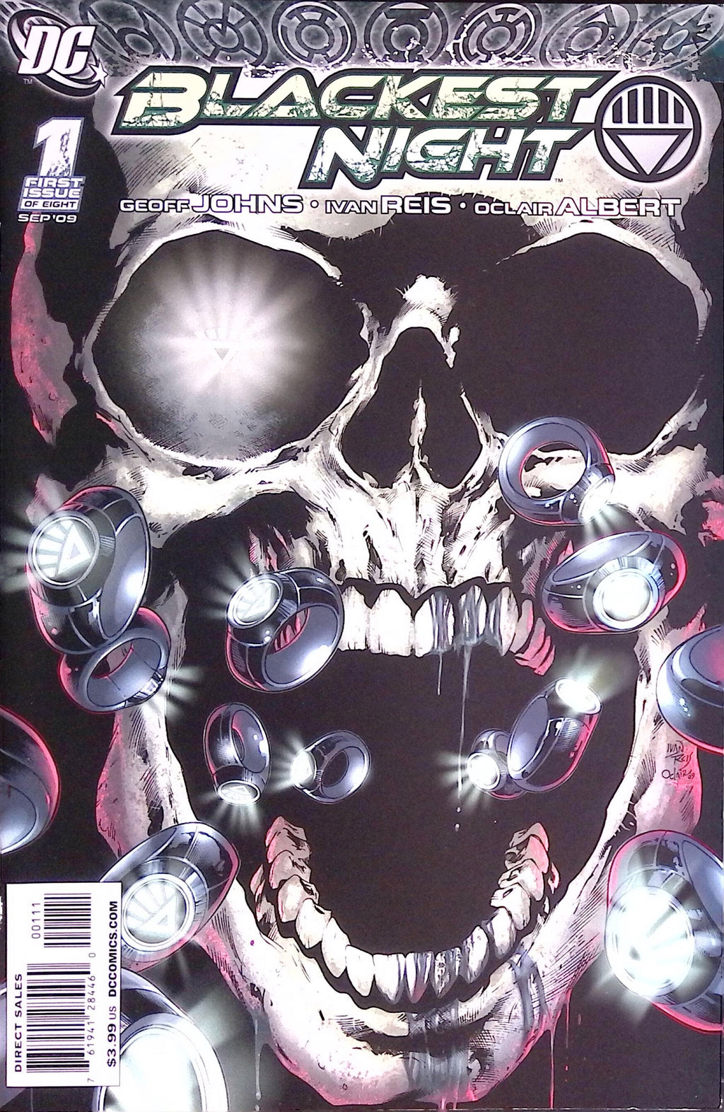 Blackest Night # 1 2009 NM-