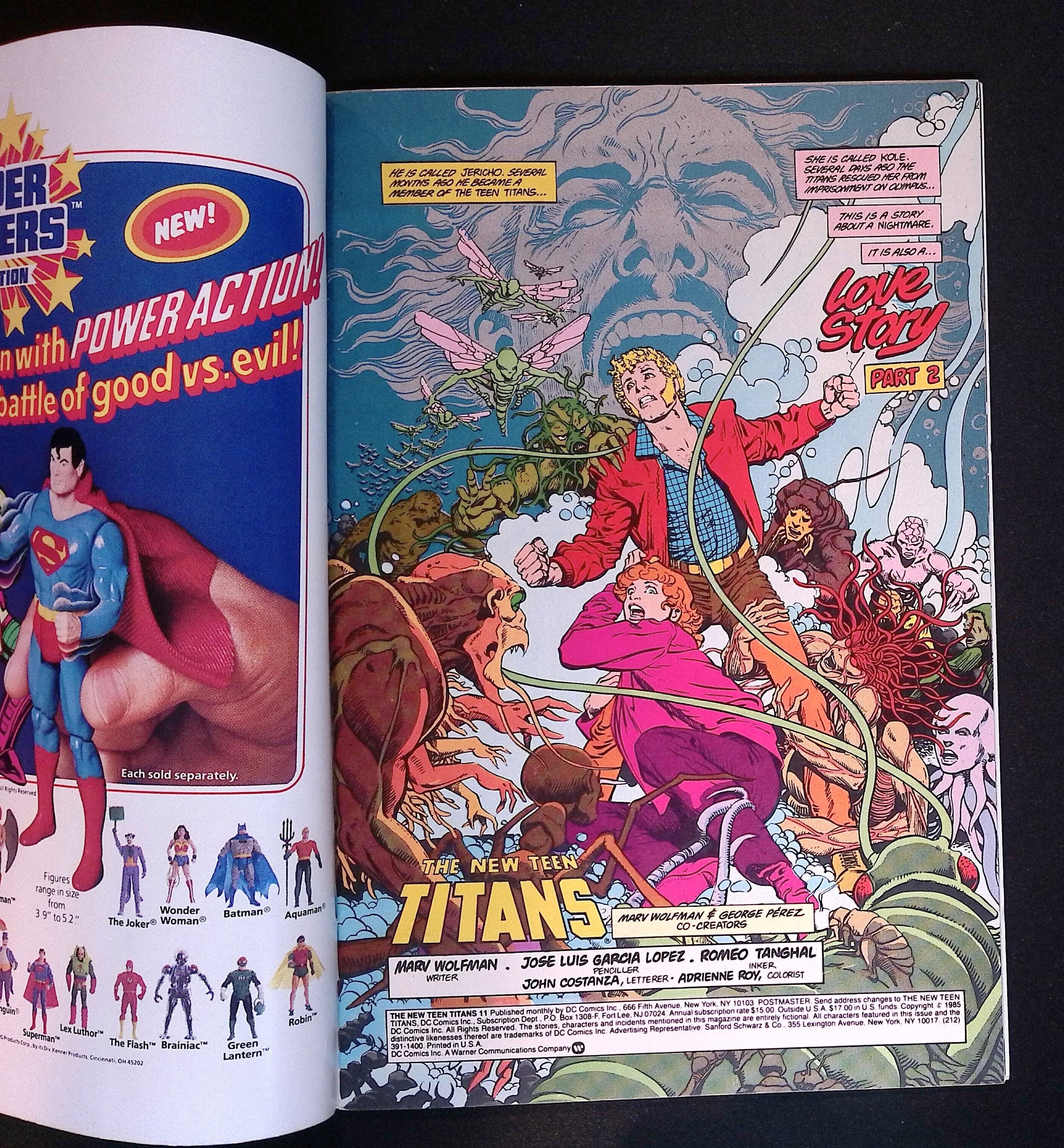 The New Teen Titans # 11 1985 VF/NM