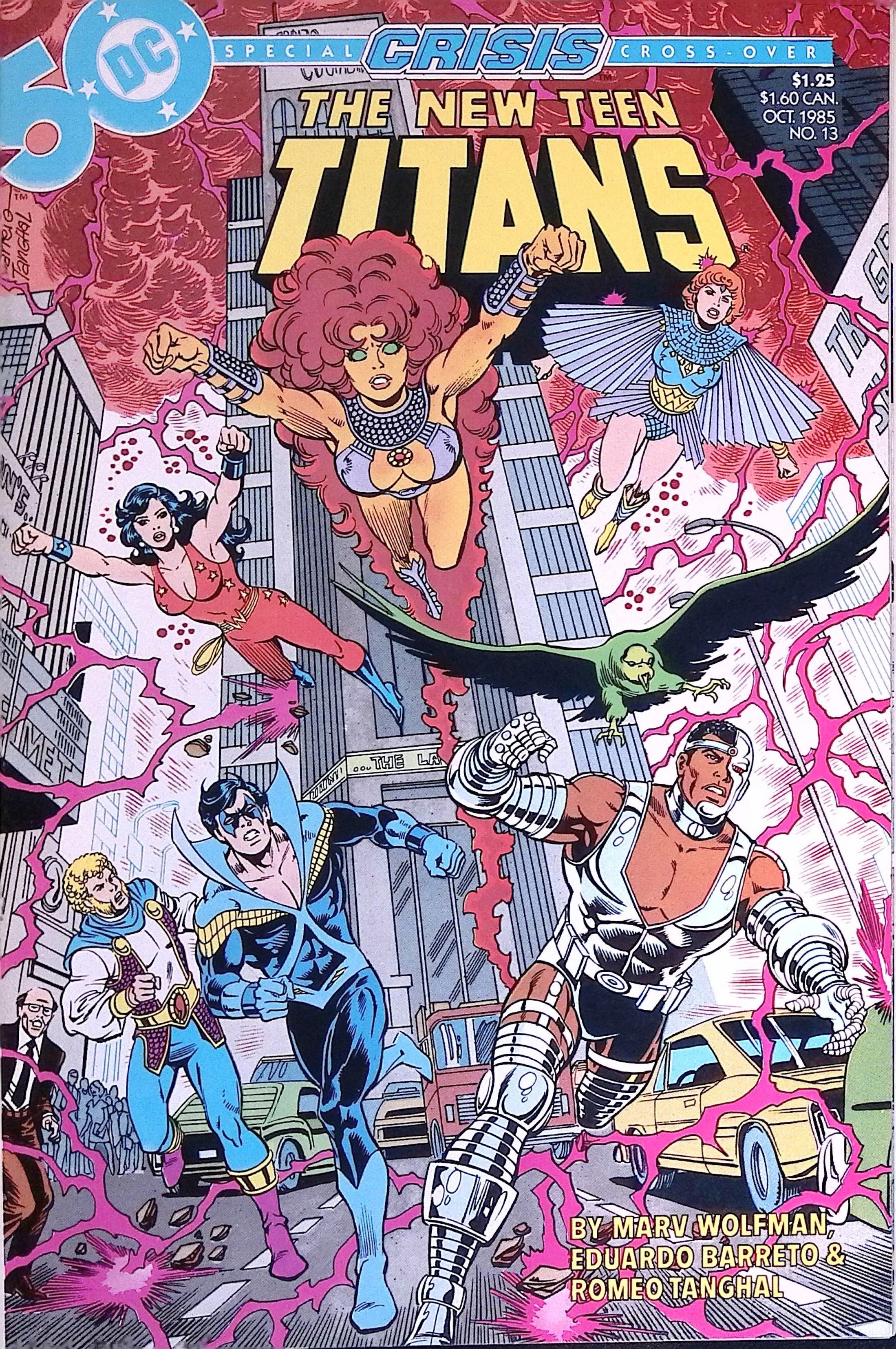 The New Teen Titans # 13 1985 NM-