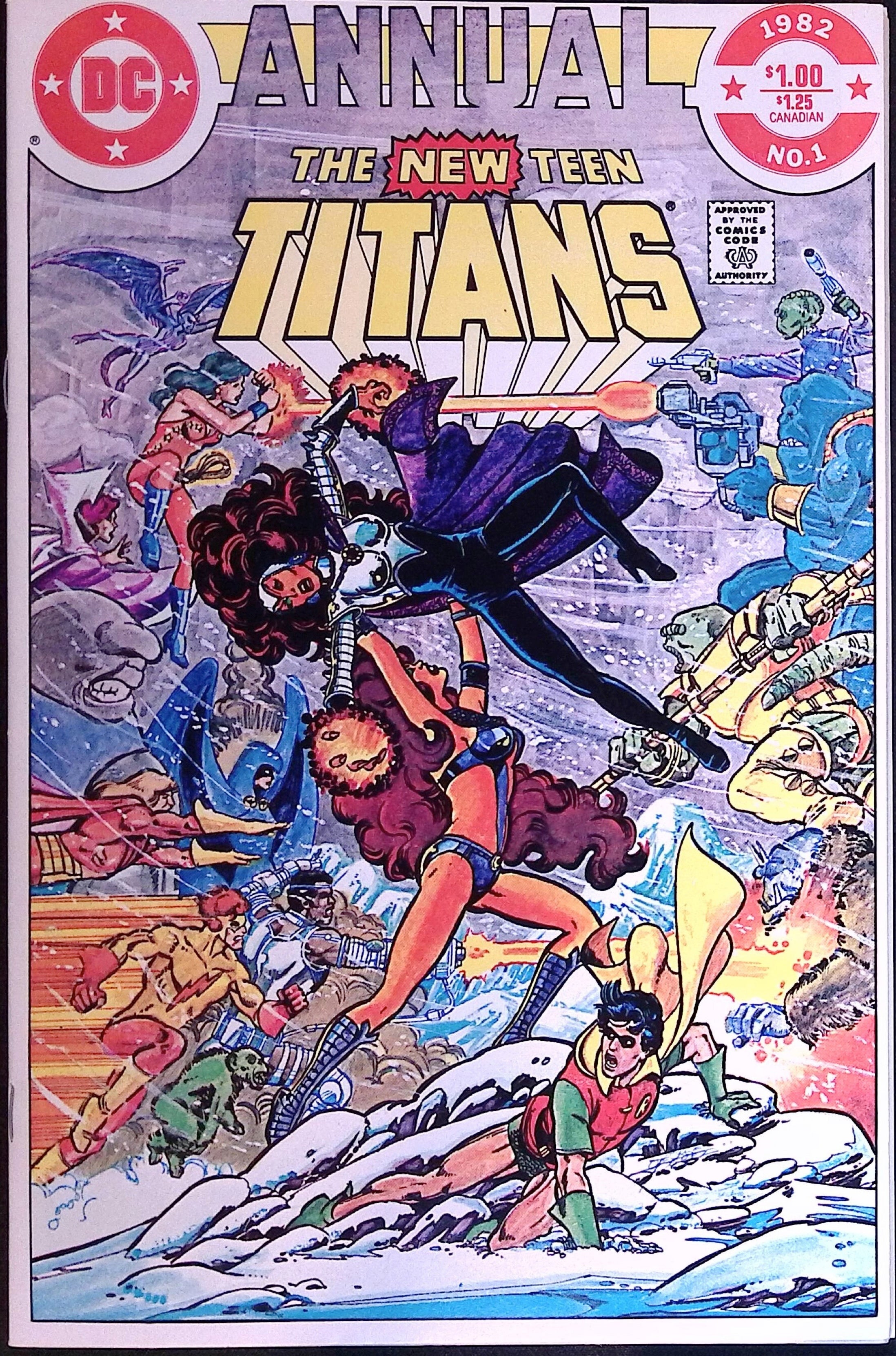 The New Teen Titans Annual # 1 1982 NM-