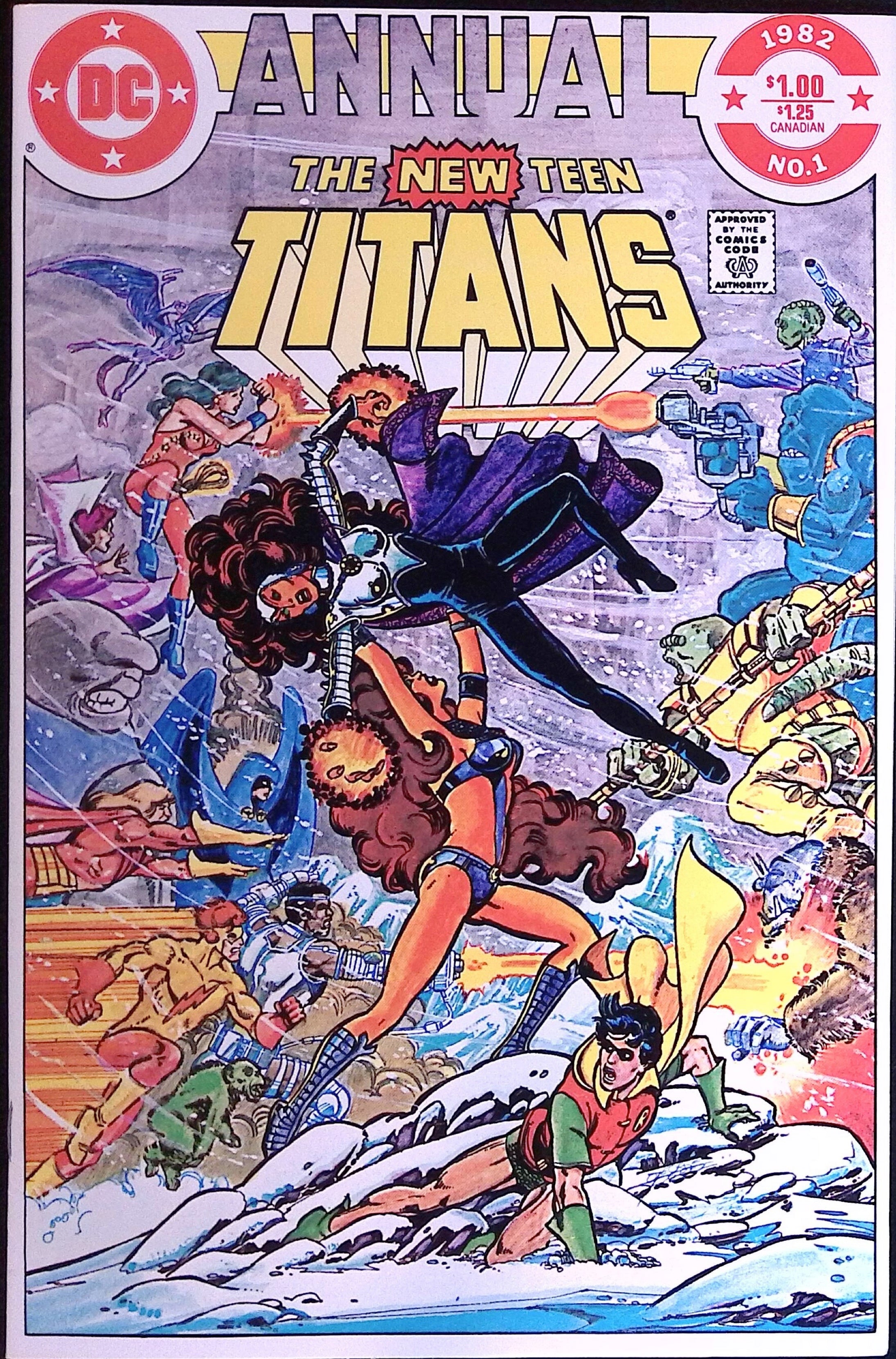 The New Teen Titans Annual # 1 1982 VF/NM