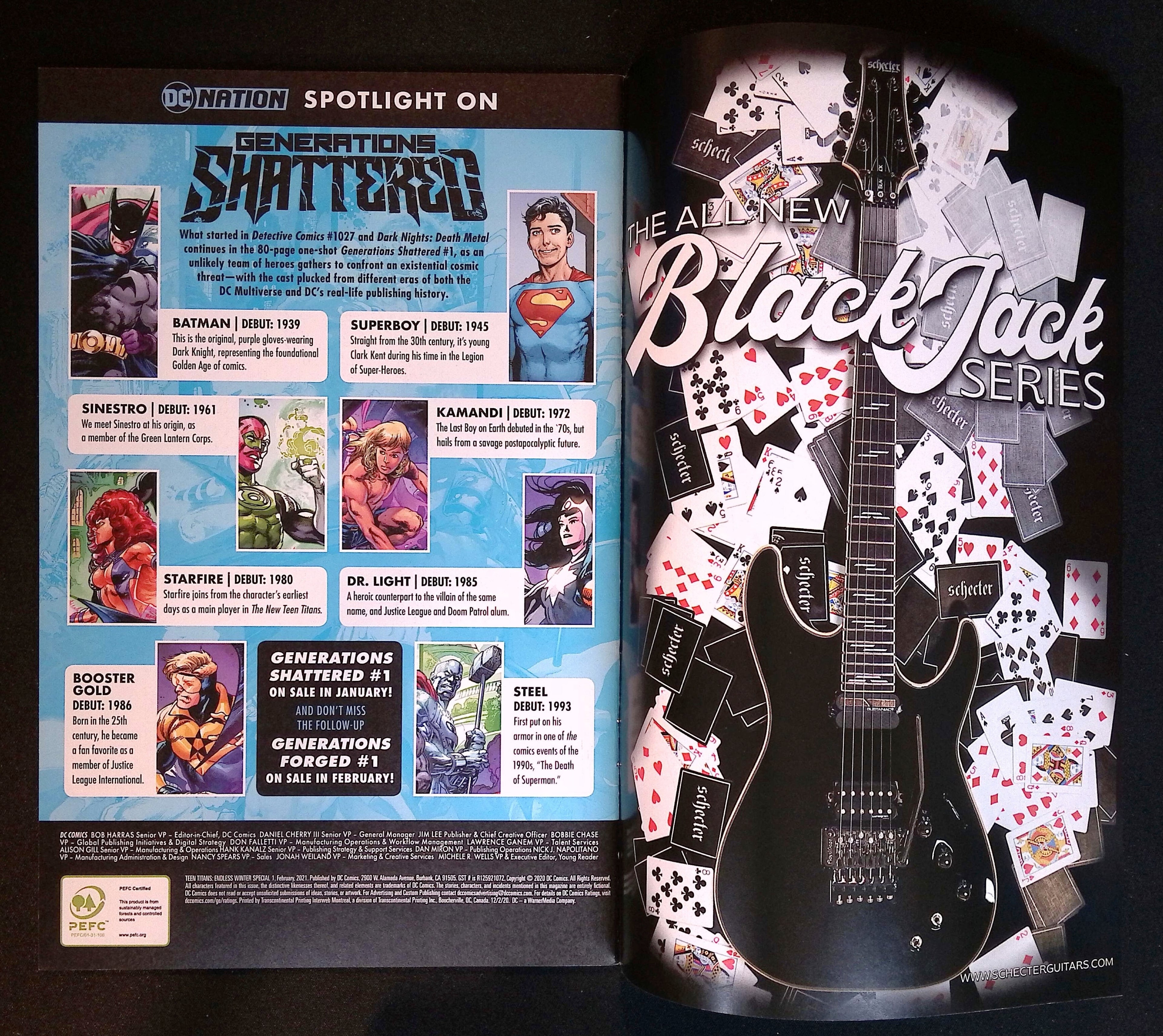 Teen Titans: Endless Winter Special # 1 2021 NM-