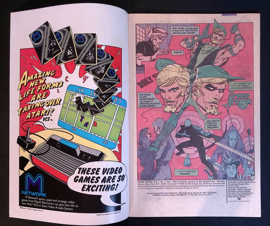 Green Arrow # 1 1983 VF+