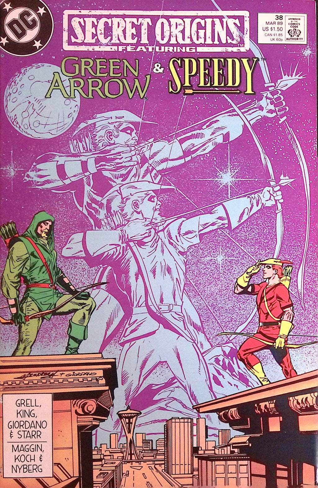 Secret Origins # 38 1989 VF/NM