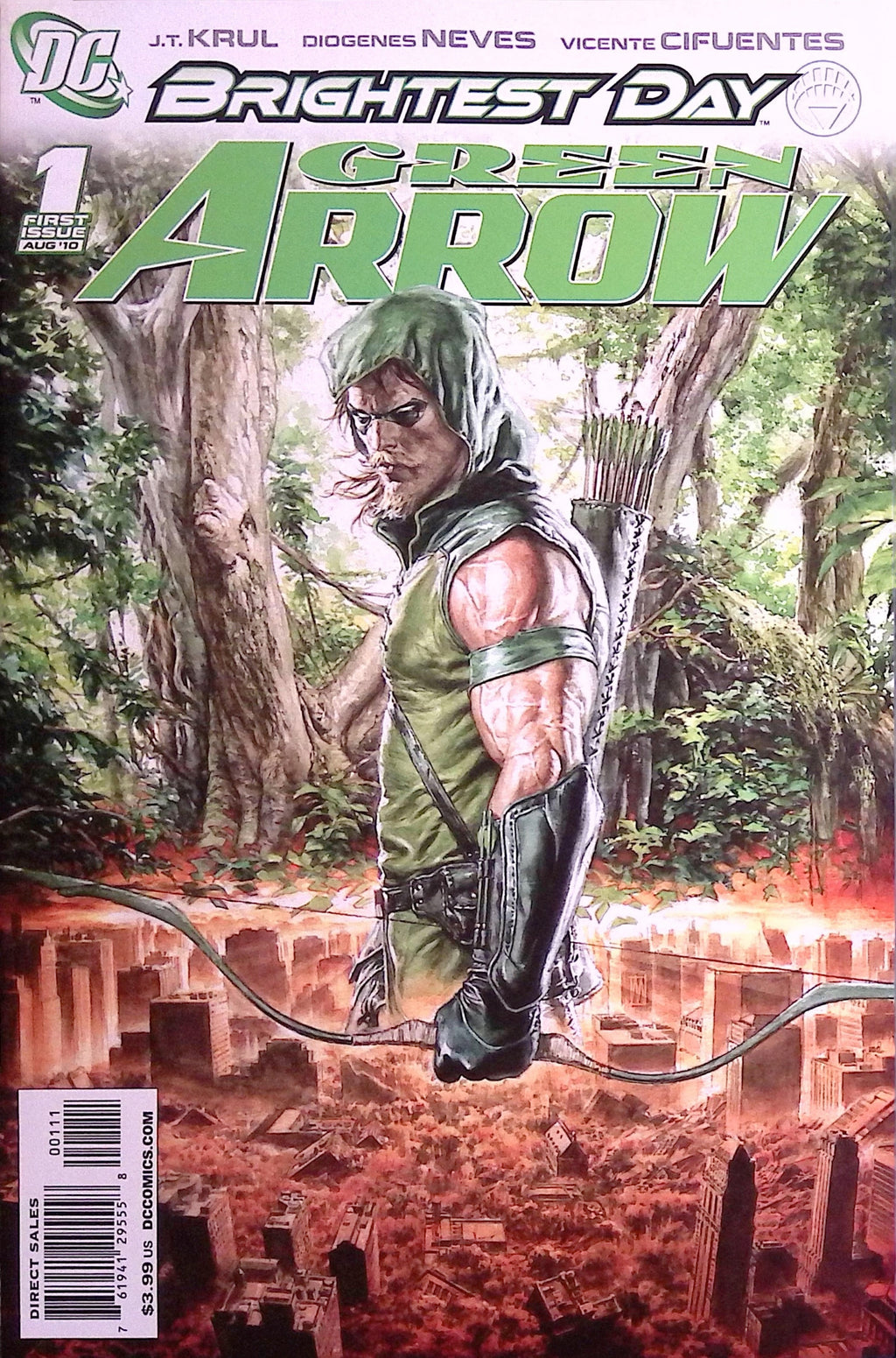 Green Arrow # 1 2010 NM-