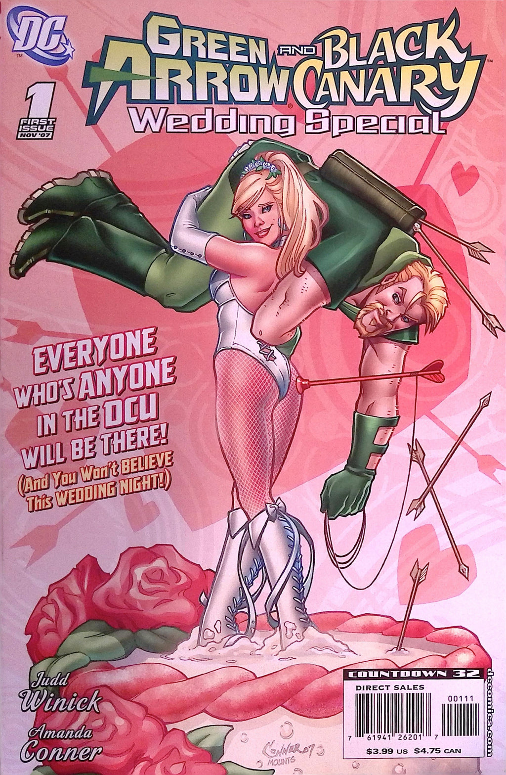 Green Arrow/Black Canary Wedding Special #1 2007 NM-