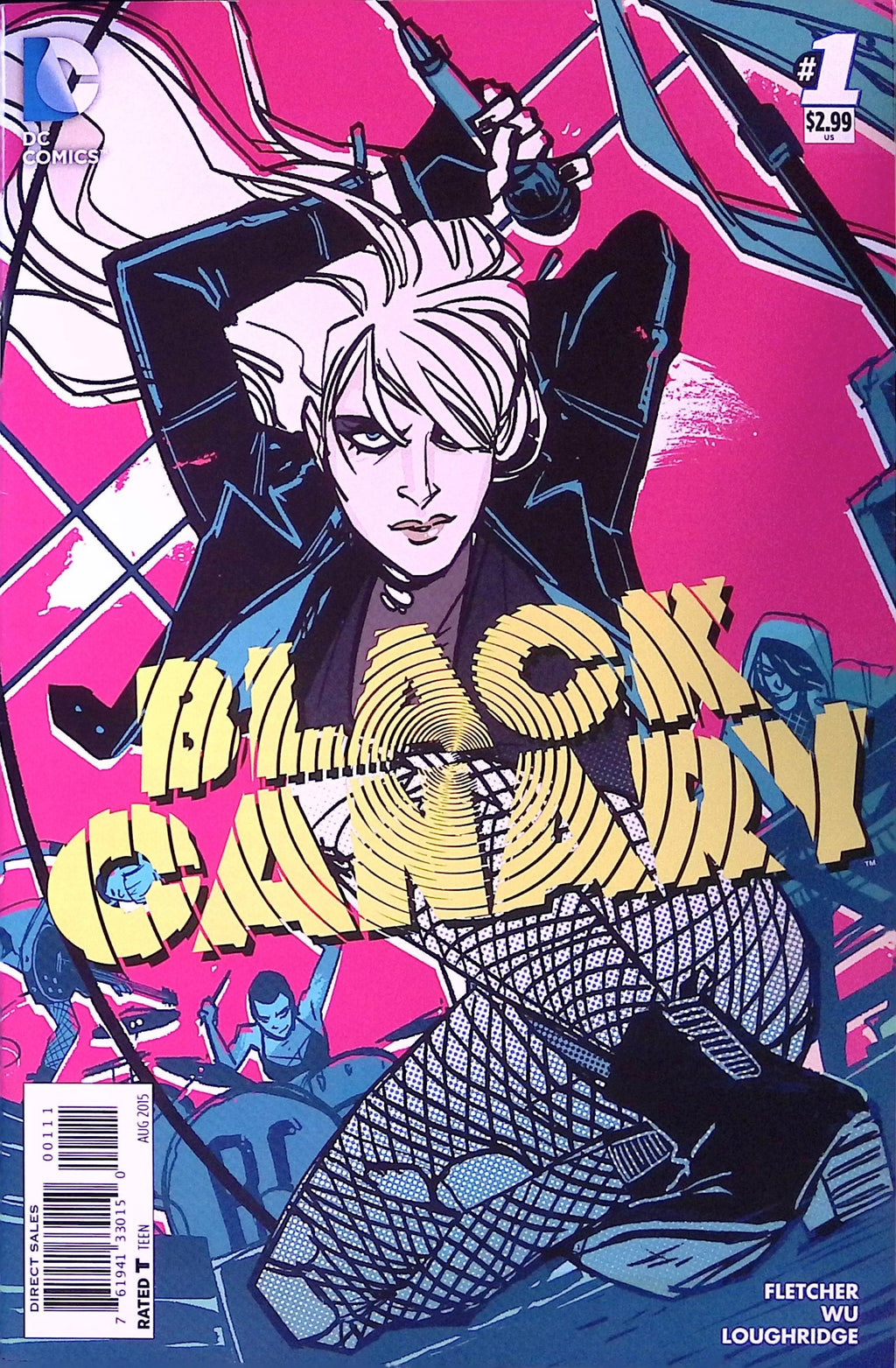 Black Canary # 1 2015 NM-