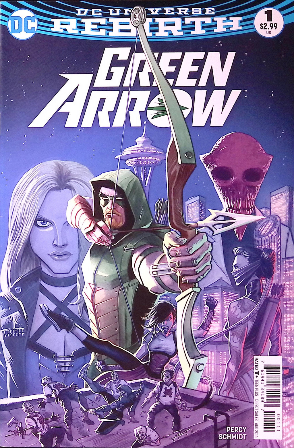 Green Arrow # 1 2016 NM-