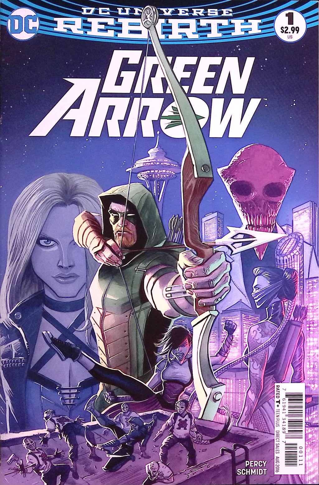 Green Arrow # 1 2016 NM-