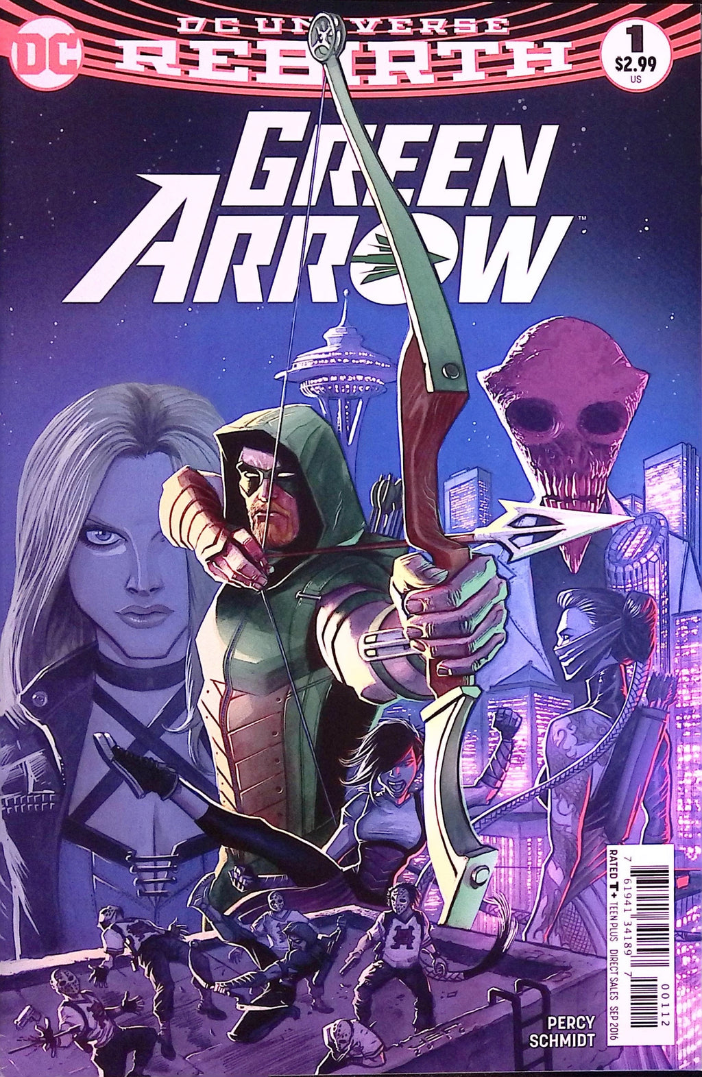 Green Arrow # 1 2016 Second Printing NM