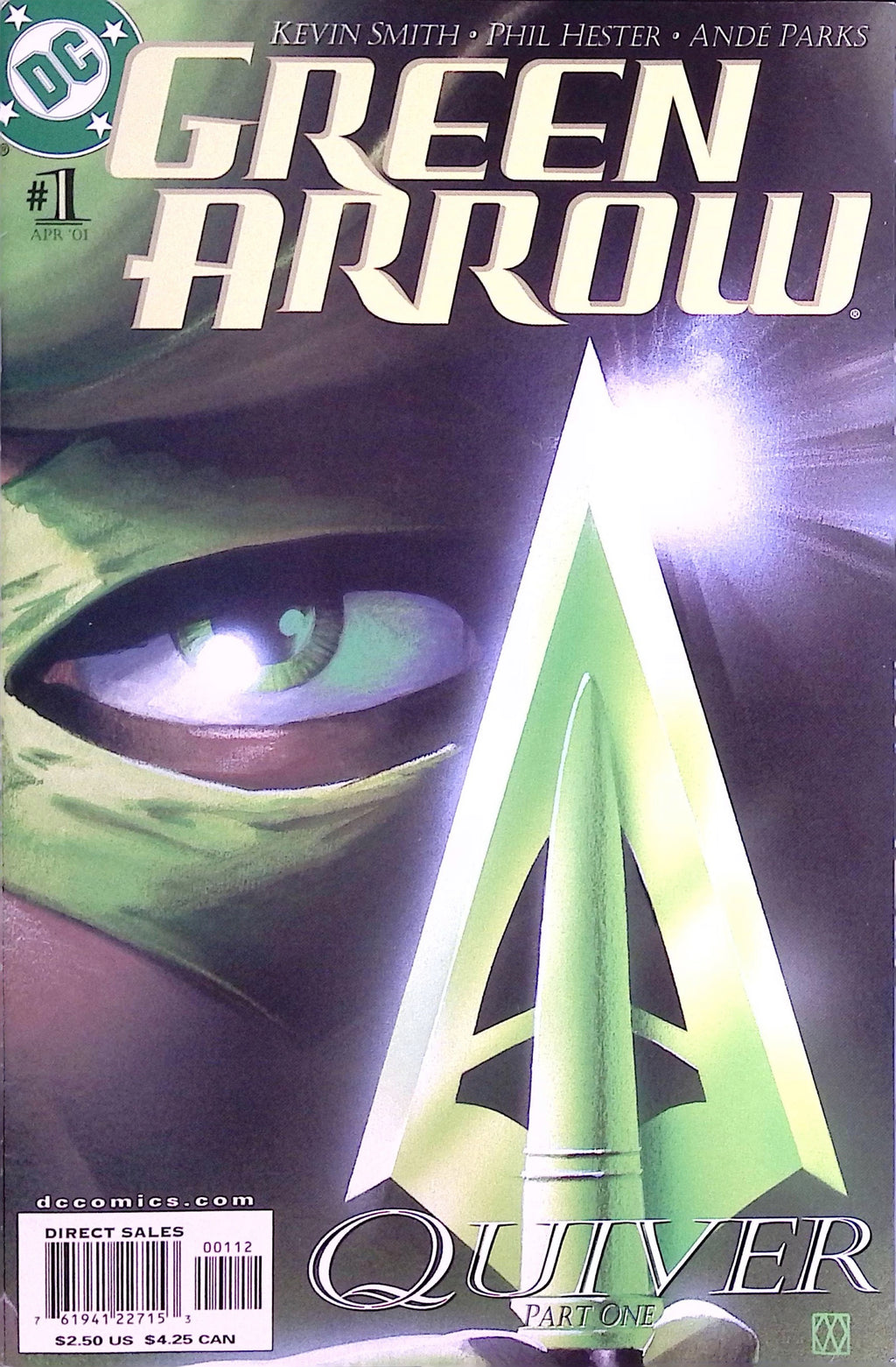 Green Arrow # 1 2001 NM-