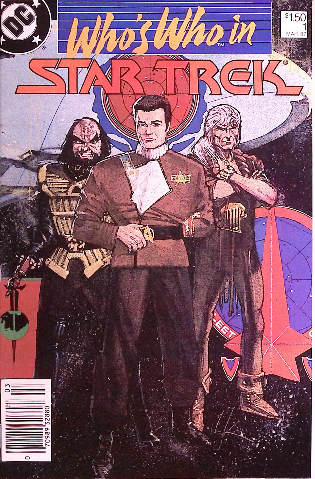 Who's Who in Star Trek # 1 1987 NM-