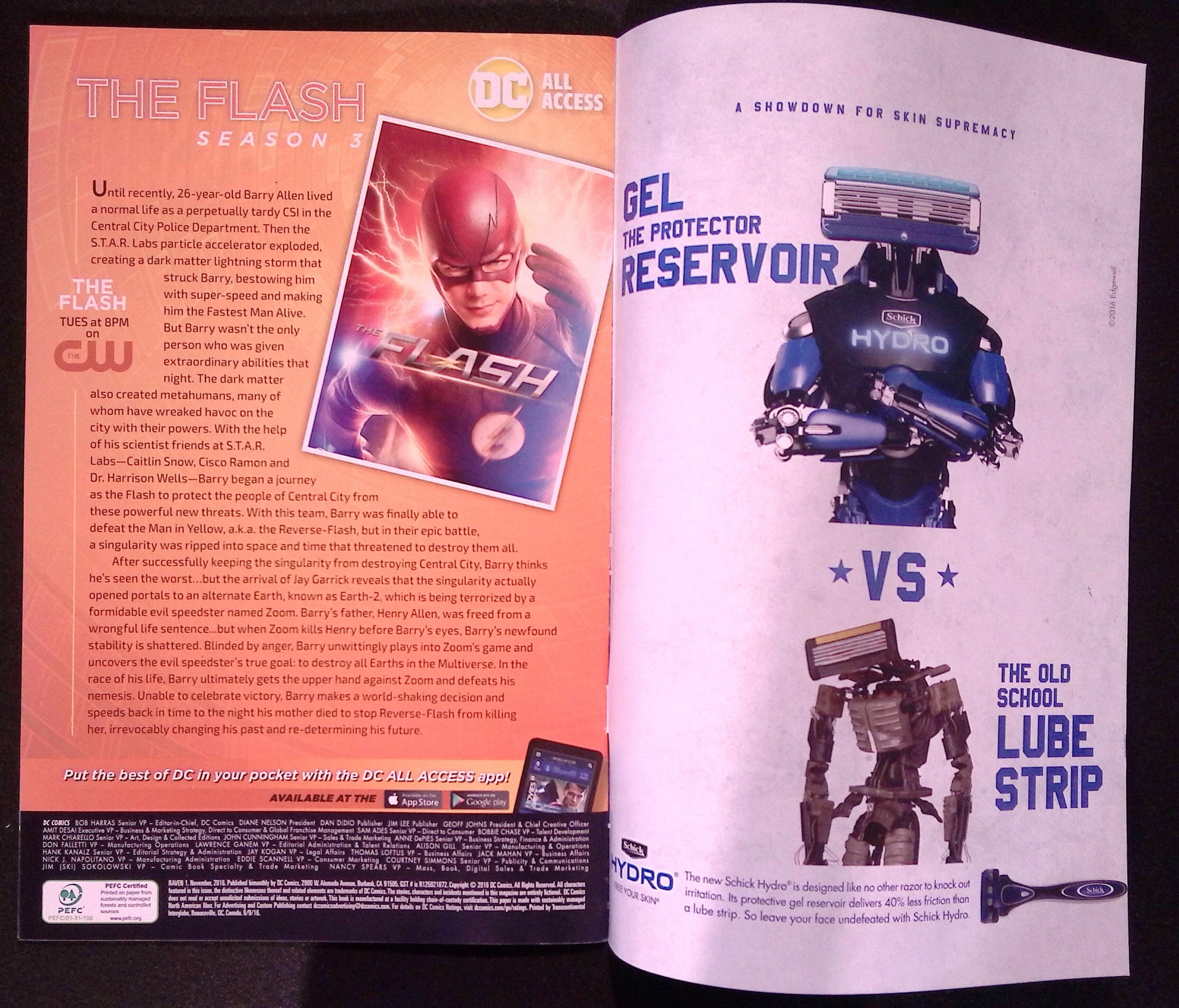 Raven # 1 2016 VF/NM