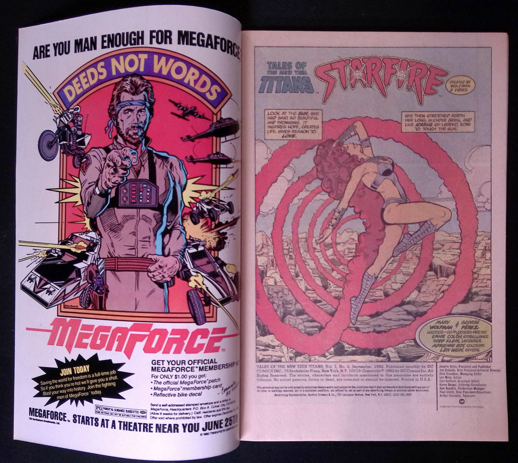 Tales of the New Teen Titans # 4 1982 NM-