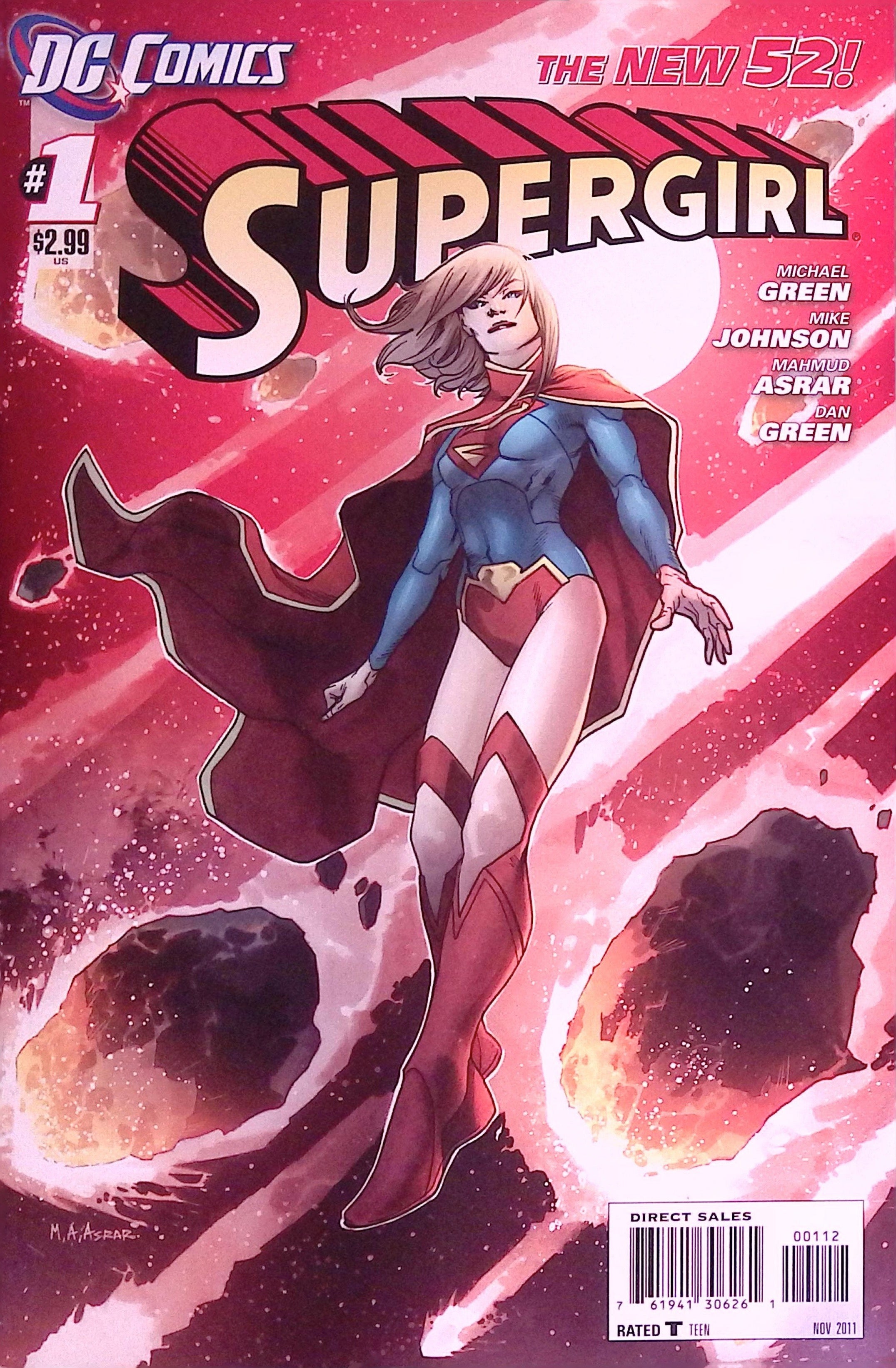 Supergirl # 1 Second Printing 2011 VF/NM