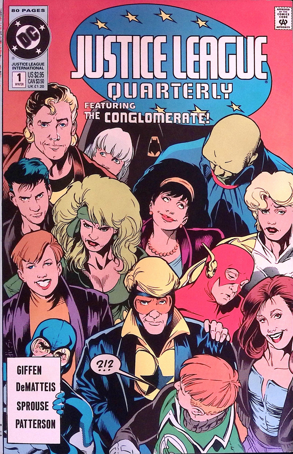Justice League Quarterly # 1 1990 NM-