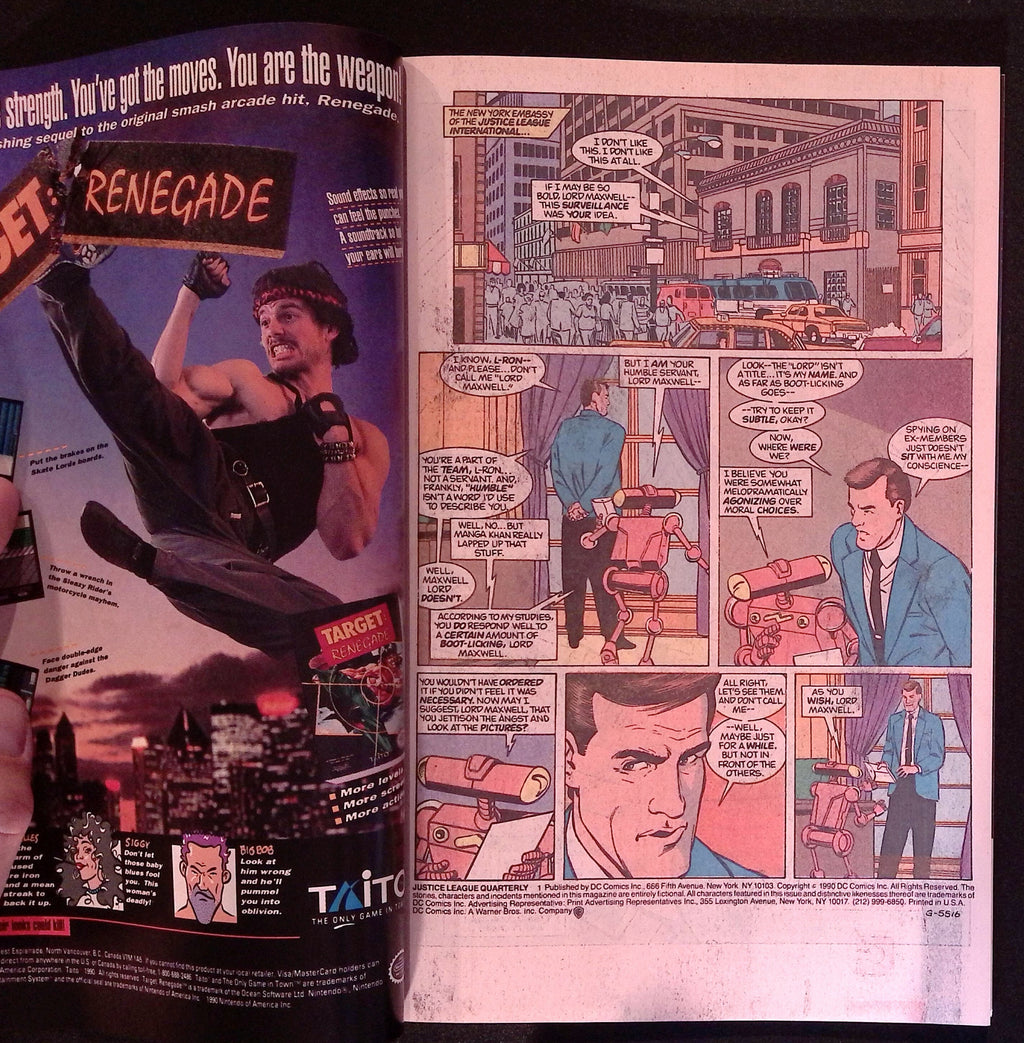 Justice League Quarterly # 1 1990 NM-