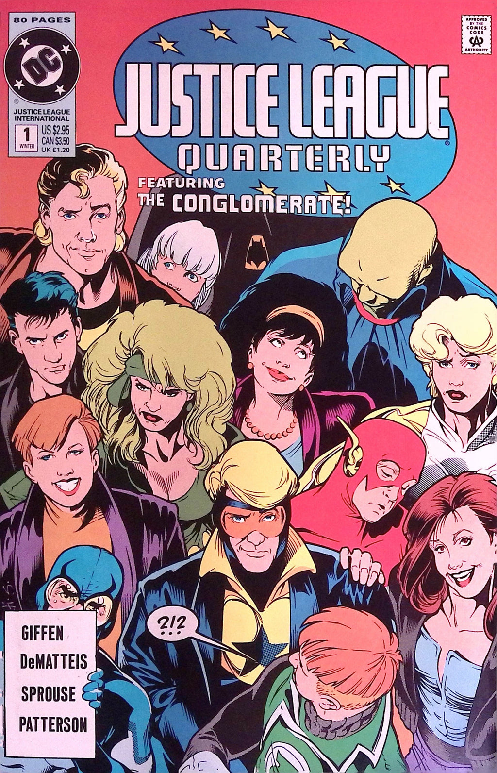 Justice League Quarterly # 1 1990 VF/NM