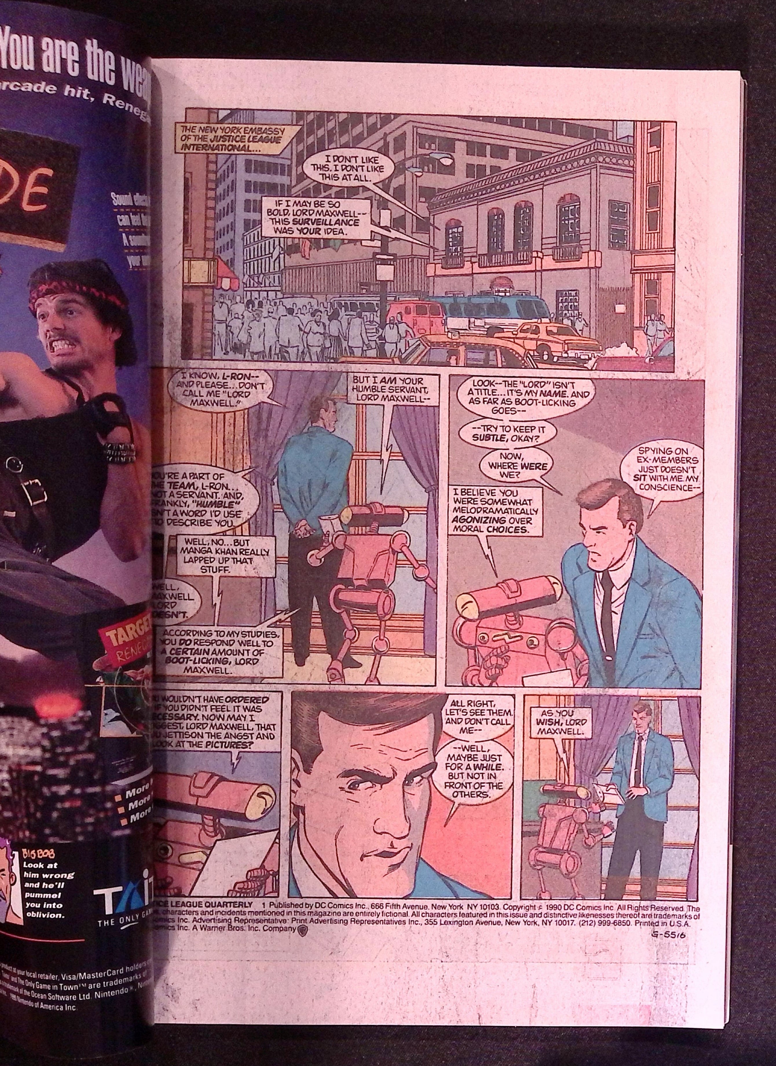 Justice League Quarterly # 1 1990 VF/NM