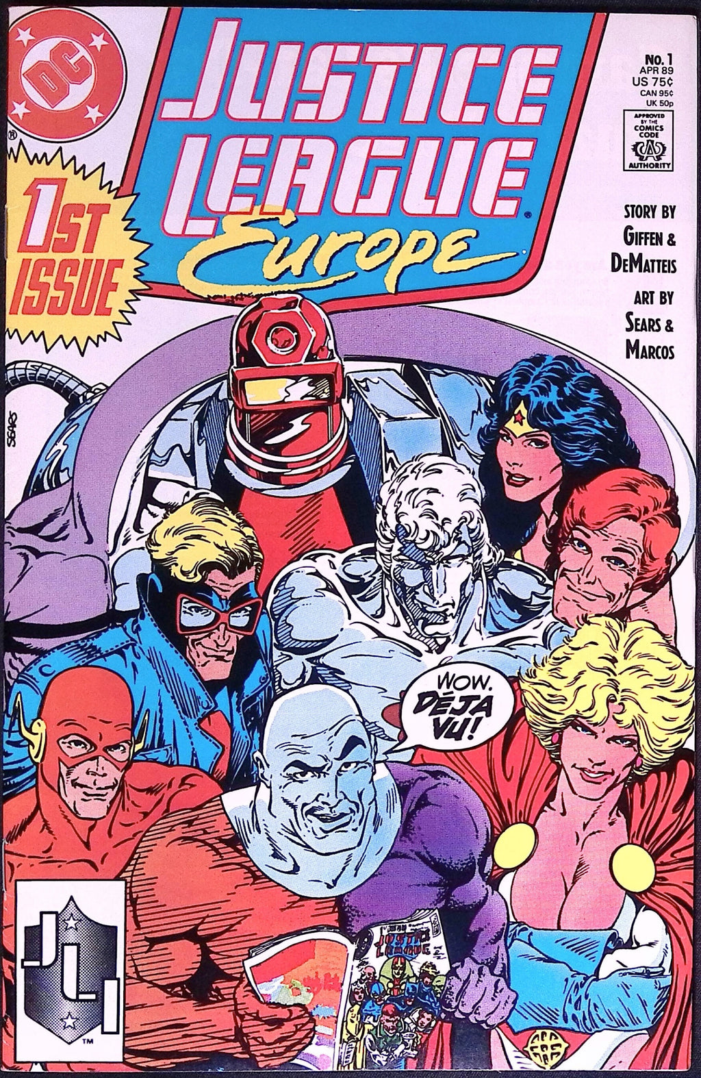 Justice League Europe # 1 1989 VF/NM