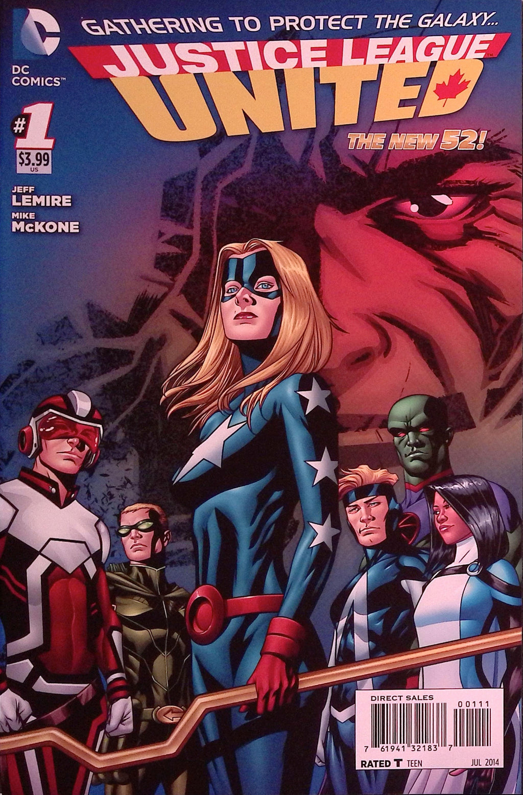 Justice League United # 1 2014 NM-