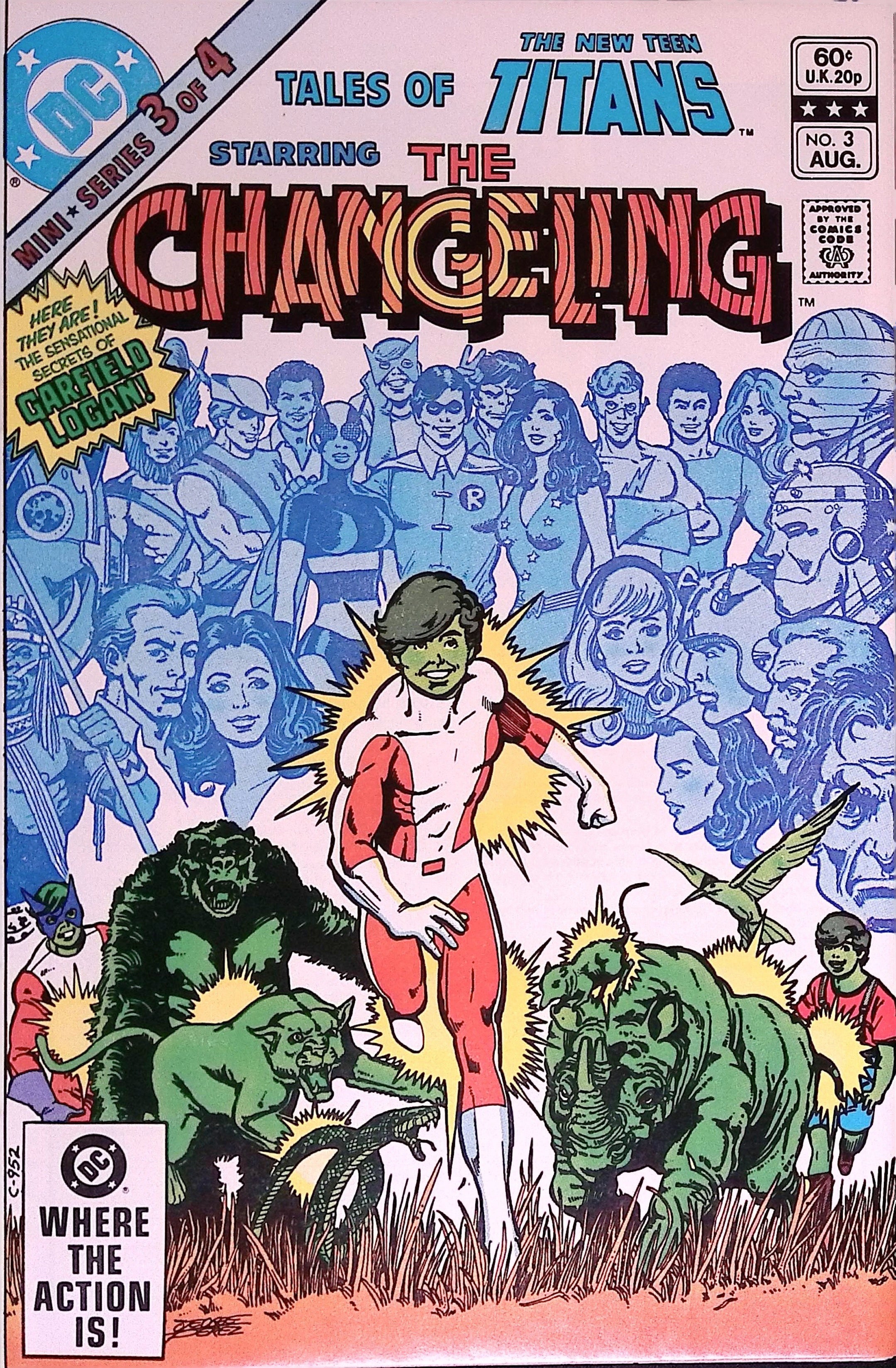 Tales of the New Teen Titans # 3 1982 NM