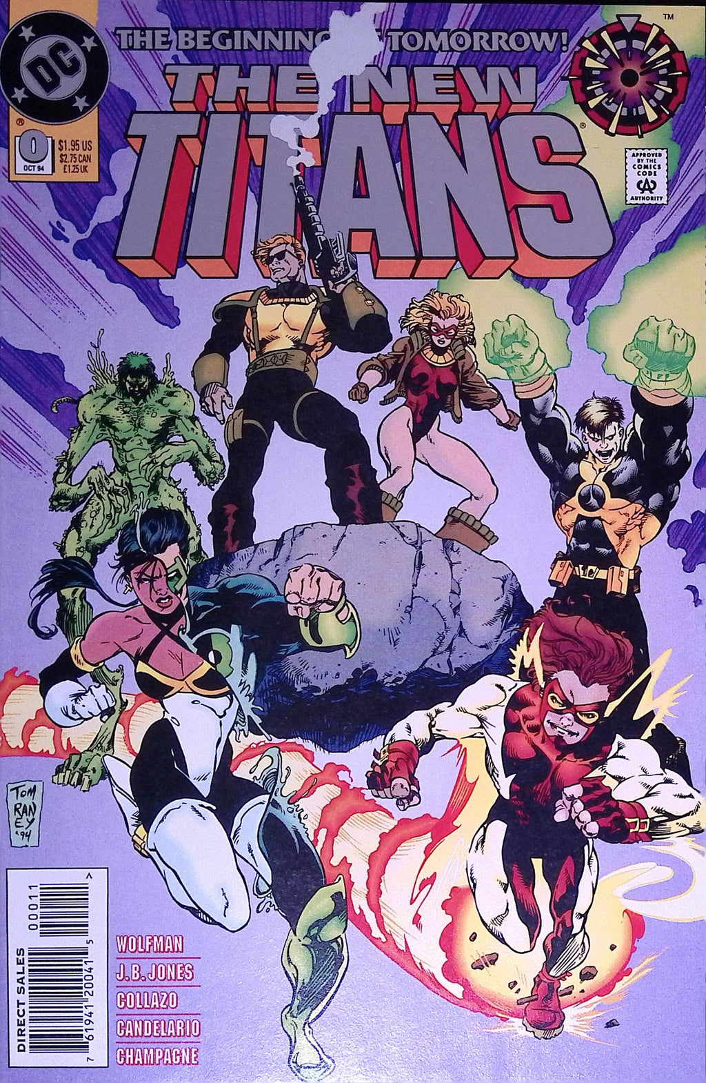 The New Titans # 0 1994 NM-