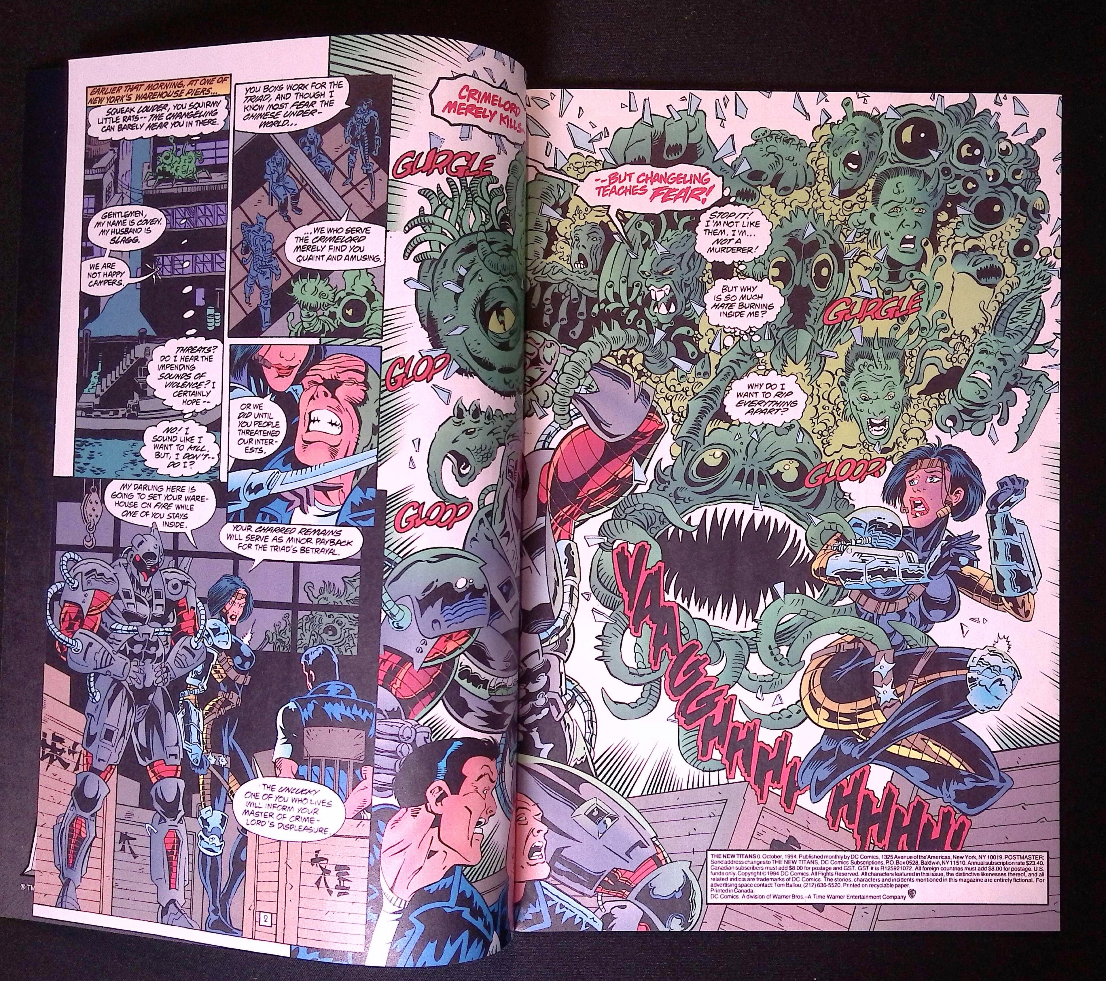 The New Titans # 0 1994 NM-