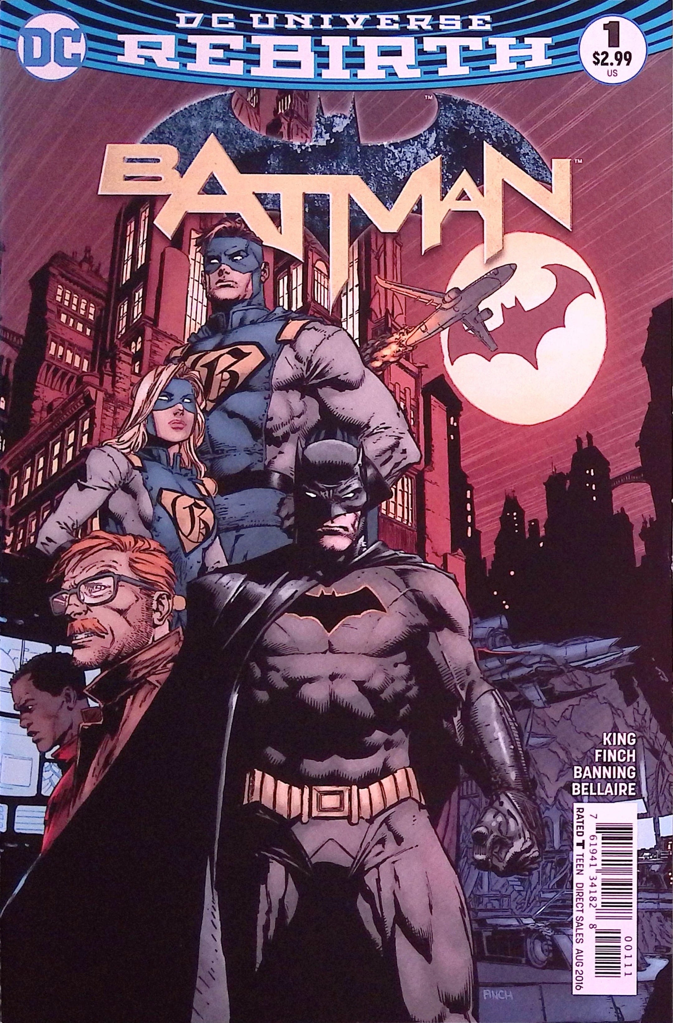 Batman # 1 2016 NM-