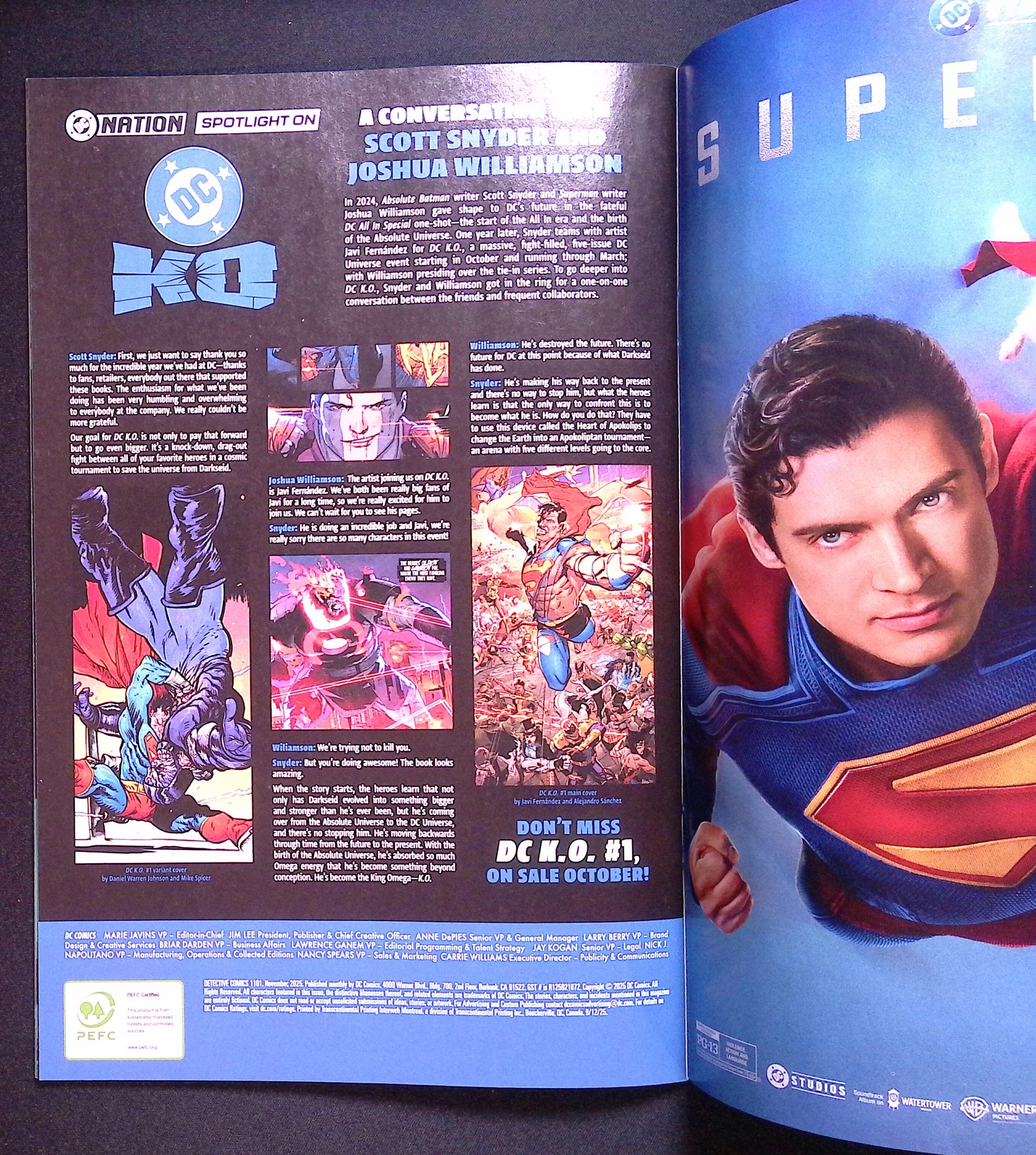 Detective Comics # 1101 1:25 Hans Variant 2025 NM