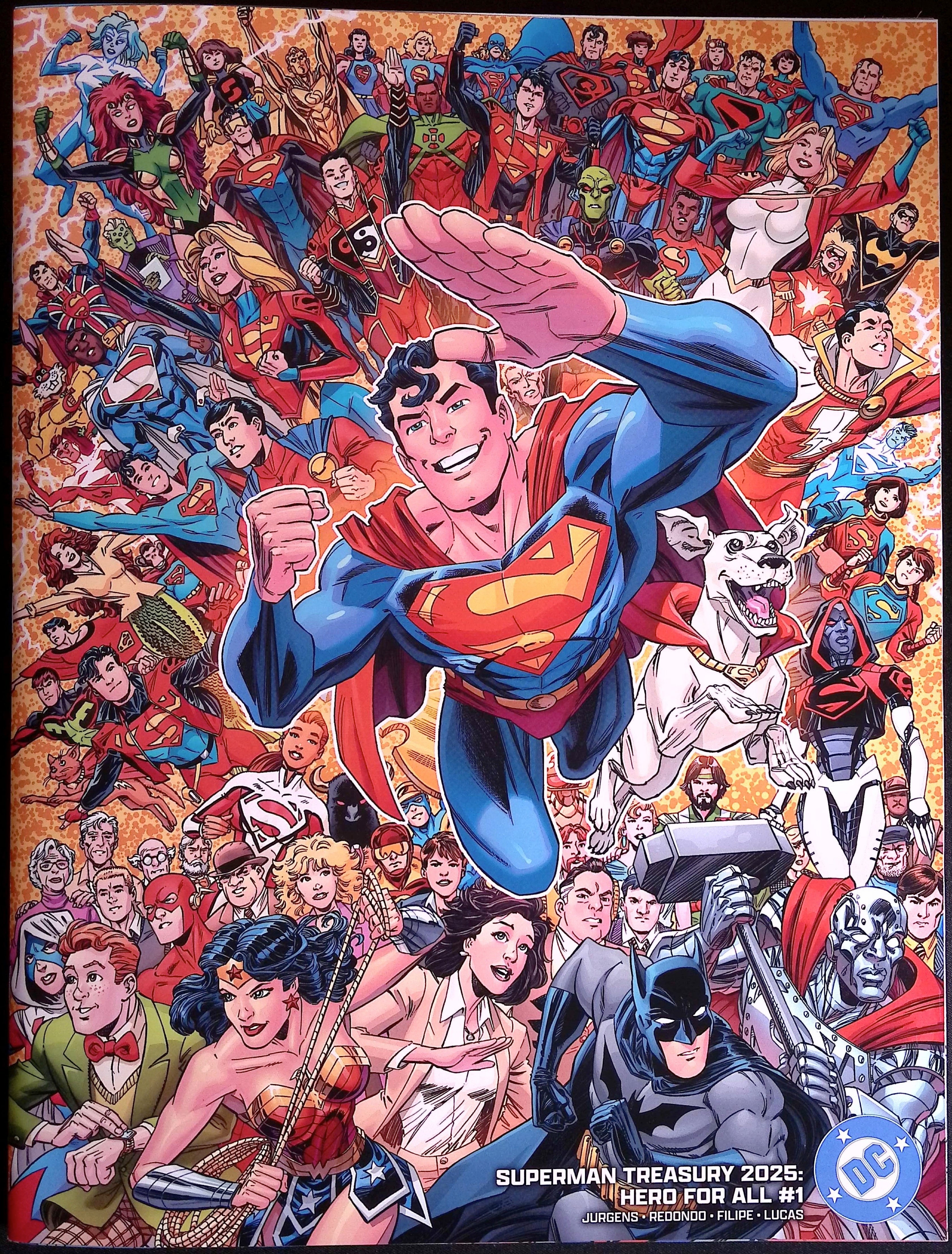 Superman Treasury 2025: Hero for All Koblish Wraparound Variant 10x13.5 NM