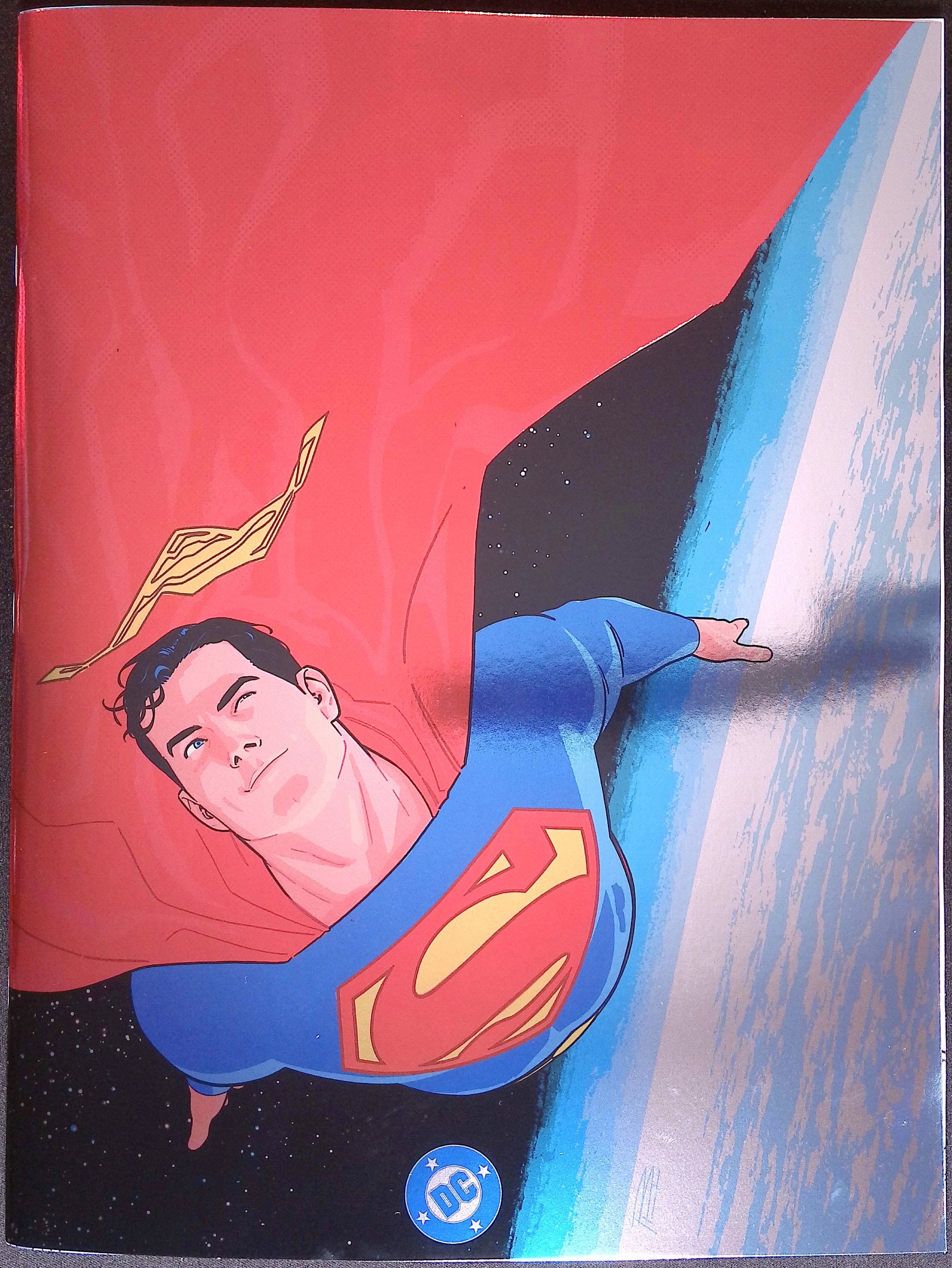 Superman Treasury 2025: Hero for All Redondo Foil Variant 10x13.5 NM