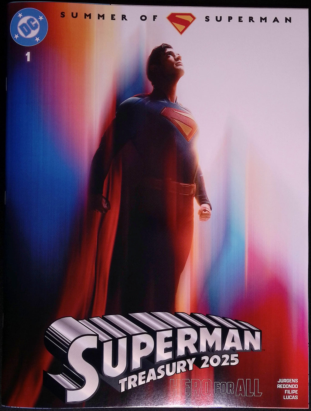 Superman Treasury 2025: Hero for All Movie Poster Variant 10x13.5 NM