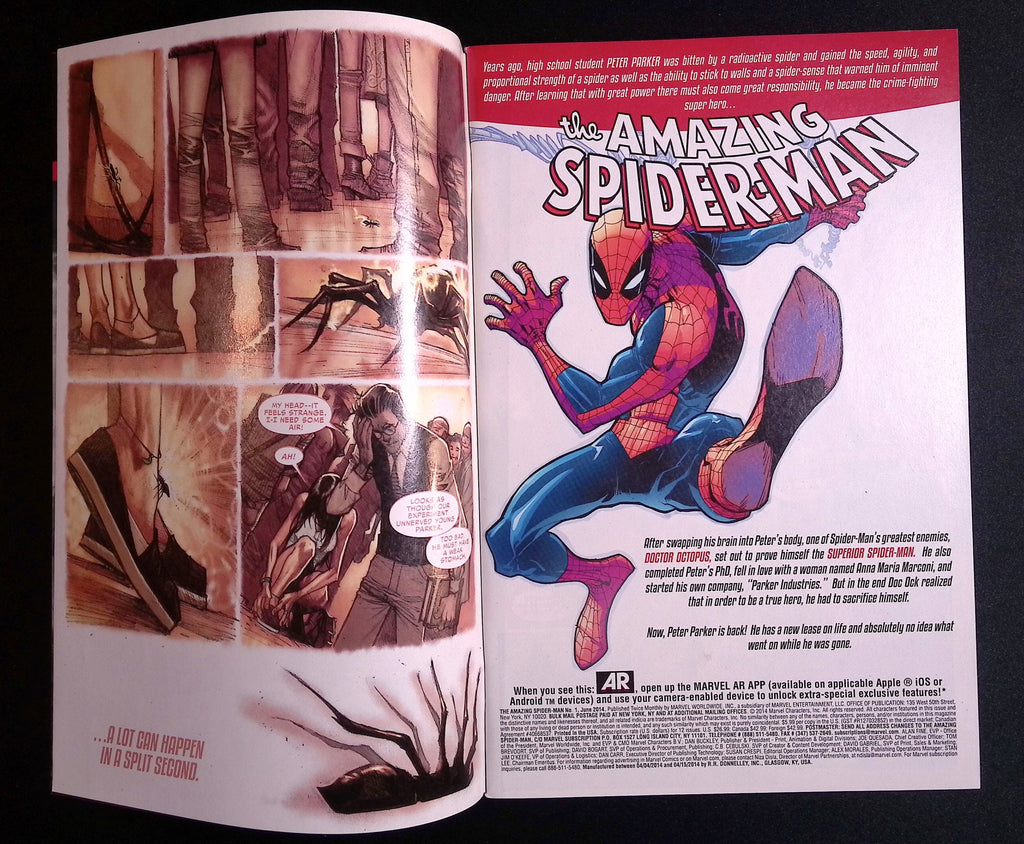 The Amazing Spider-Man (Vol. 3) # 1 2014 NM-