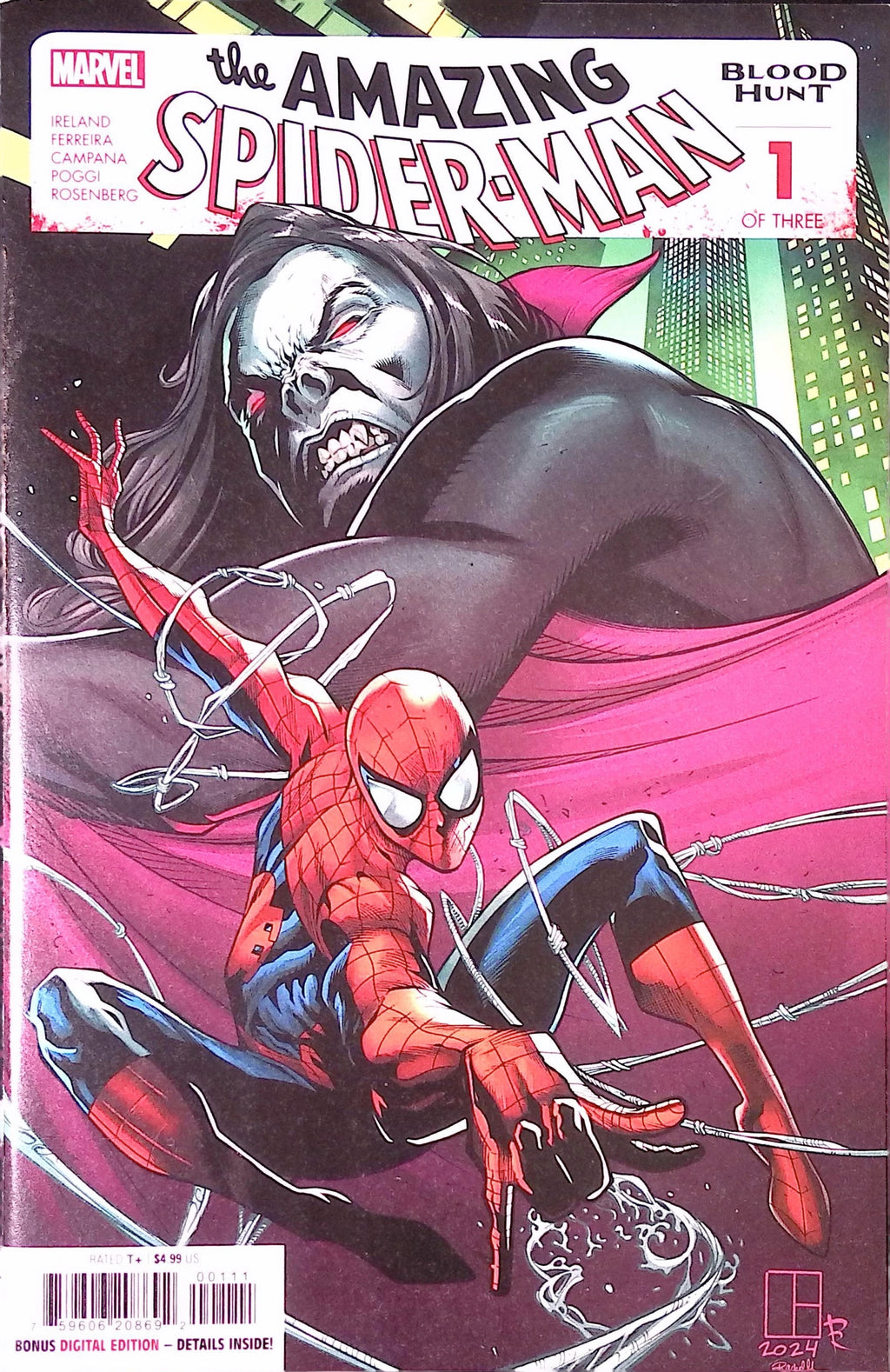 Amazing Spider-Man: Blood Hunt # 1 2024 NM-