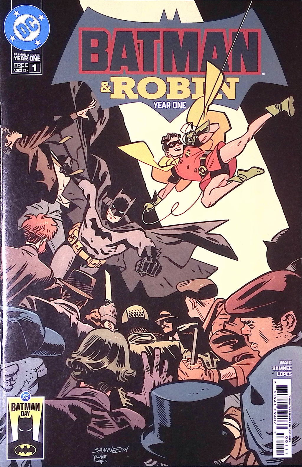 Batman Day 2025: Batman & Robin – Year One Special Edition # 1 NM