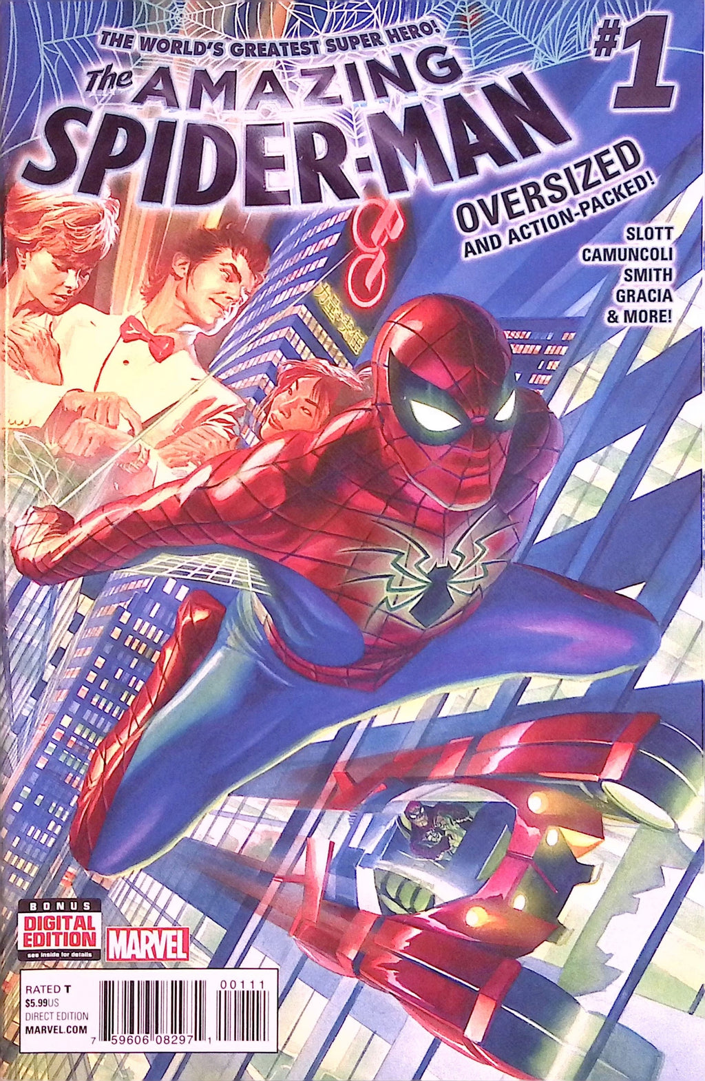The Amazing Spider-Man # 1 2015 VF/NM