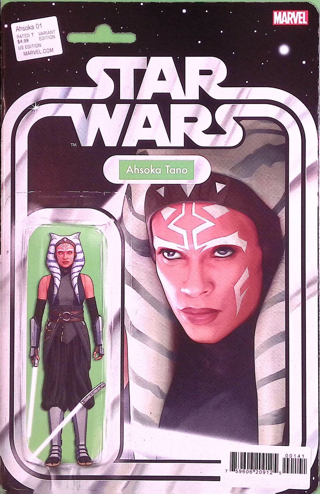 Star Wars: Ahsoka # 1 Action Figure Variant 2024 NM