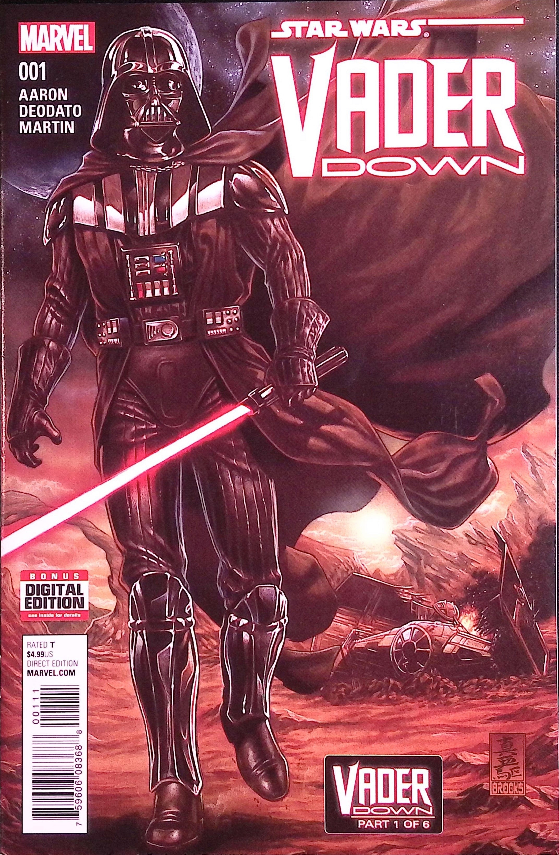 Star Wars: Vader Down # 1 2016 NM-