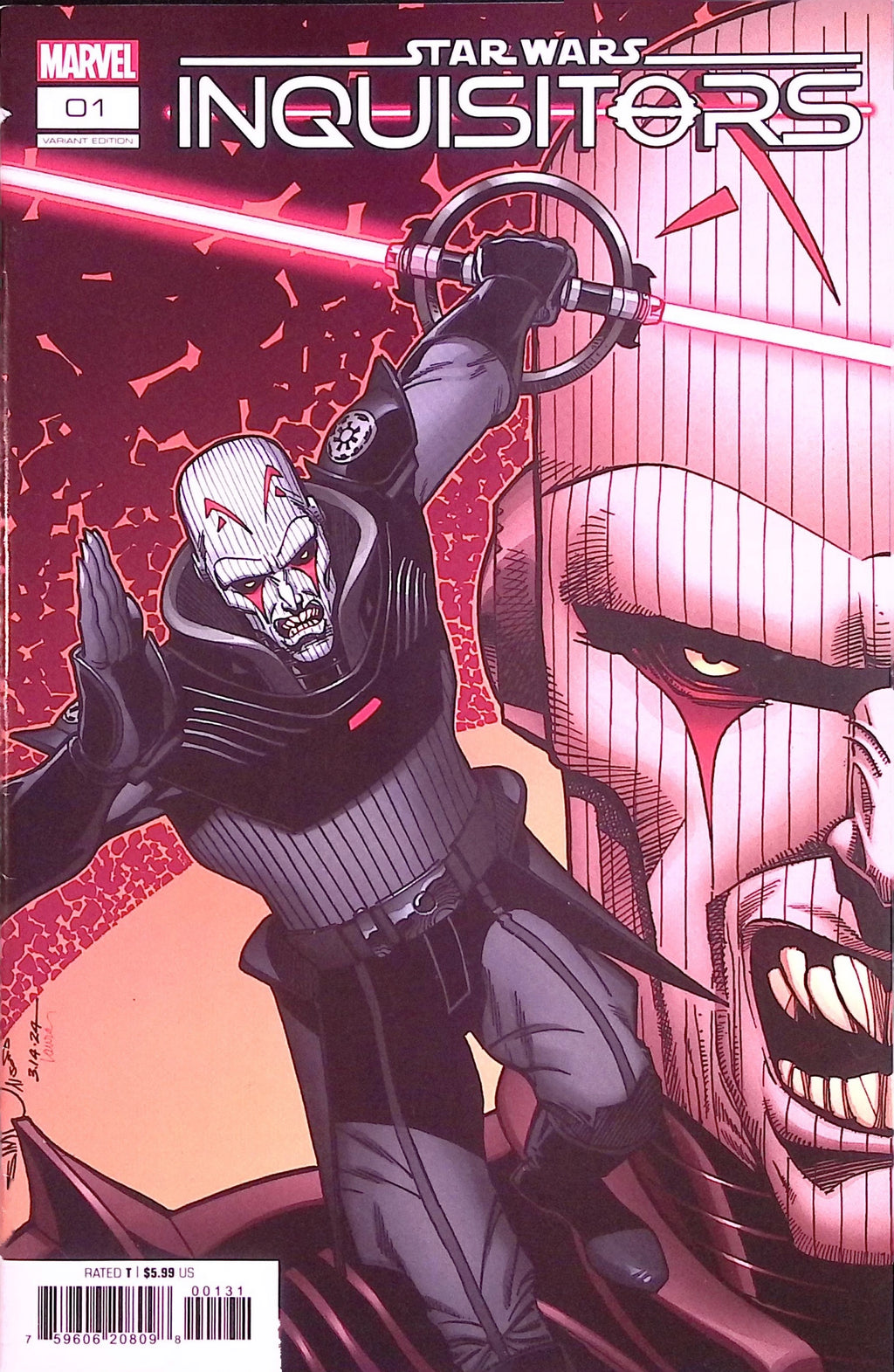 Star Wars: Inquisitors # 1 Simonson Variant 2024 NM-