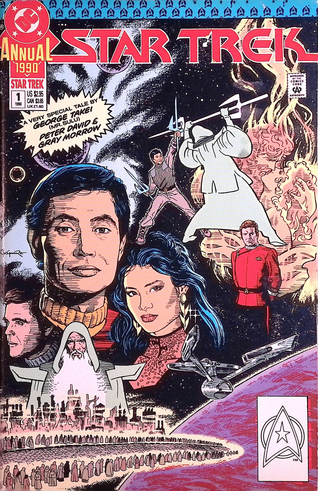 Star Trek Annual # 1 1990 NM-