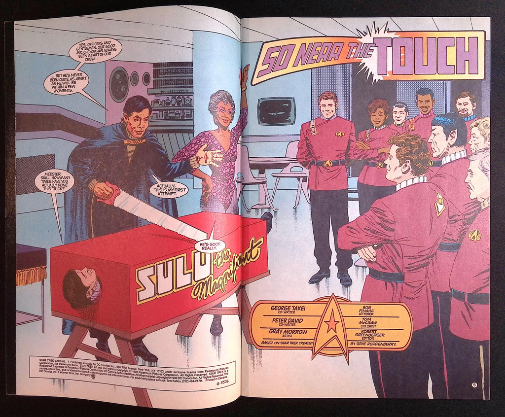 Star Trek Annual # 1 1990 NM-