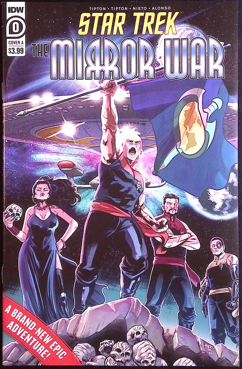 Star Trek: The Mirror War # 0 2021 NM-