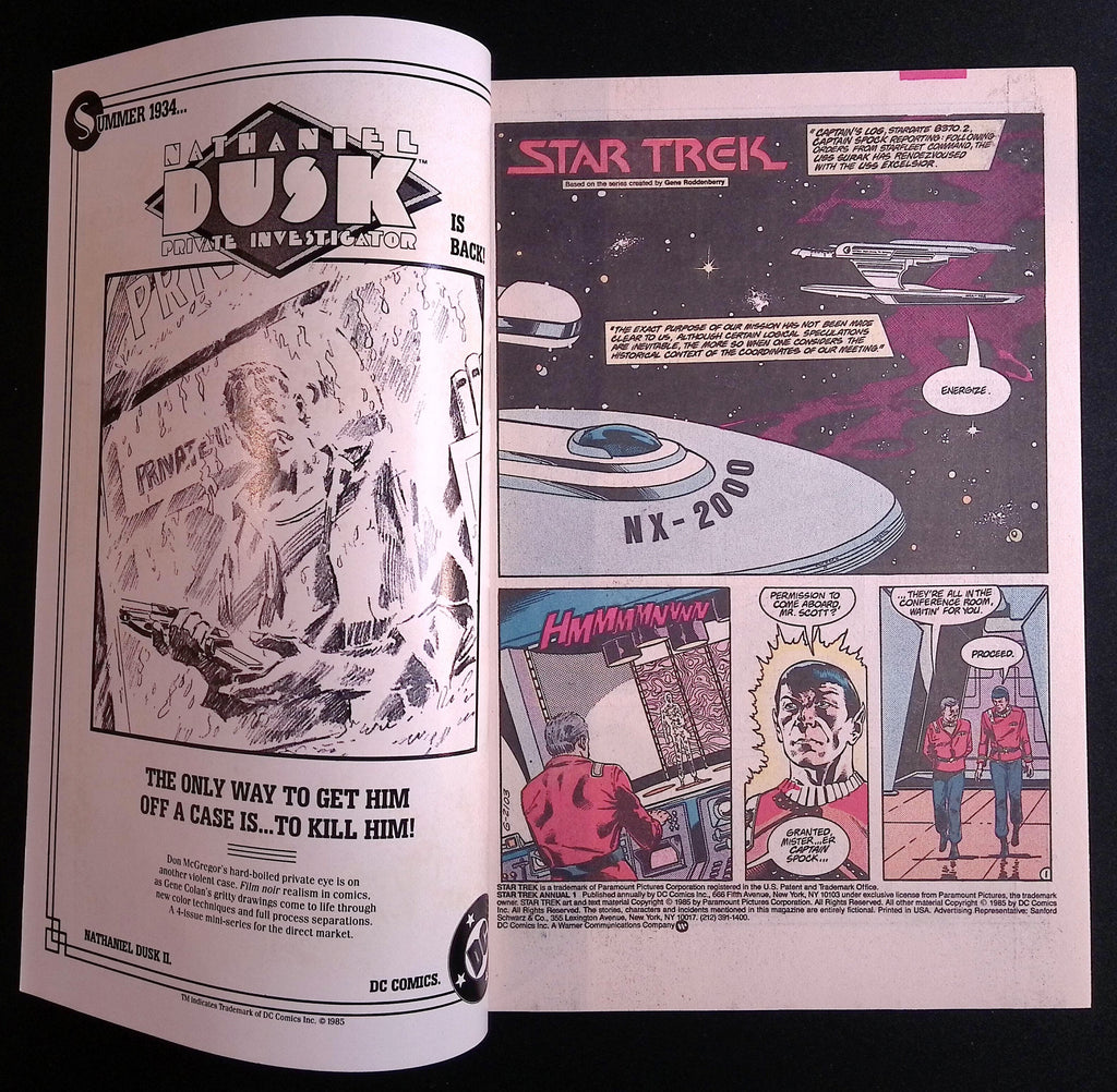Star Trek Annual # 1 1985 VF/NM